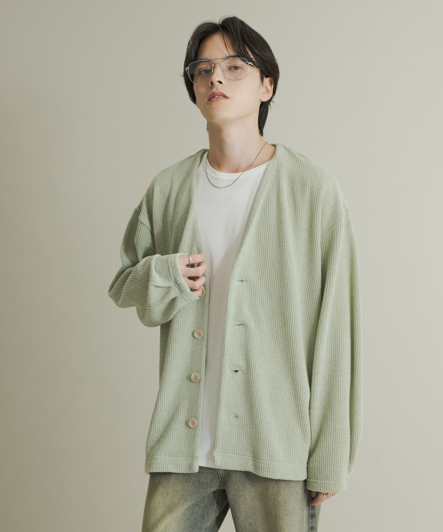 身長：173cm サイズ：L