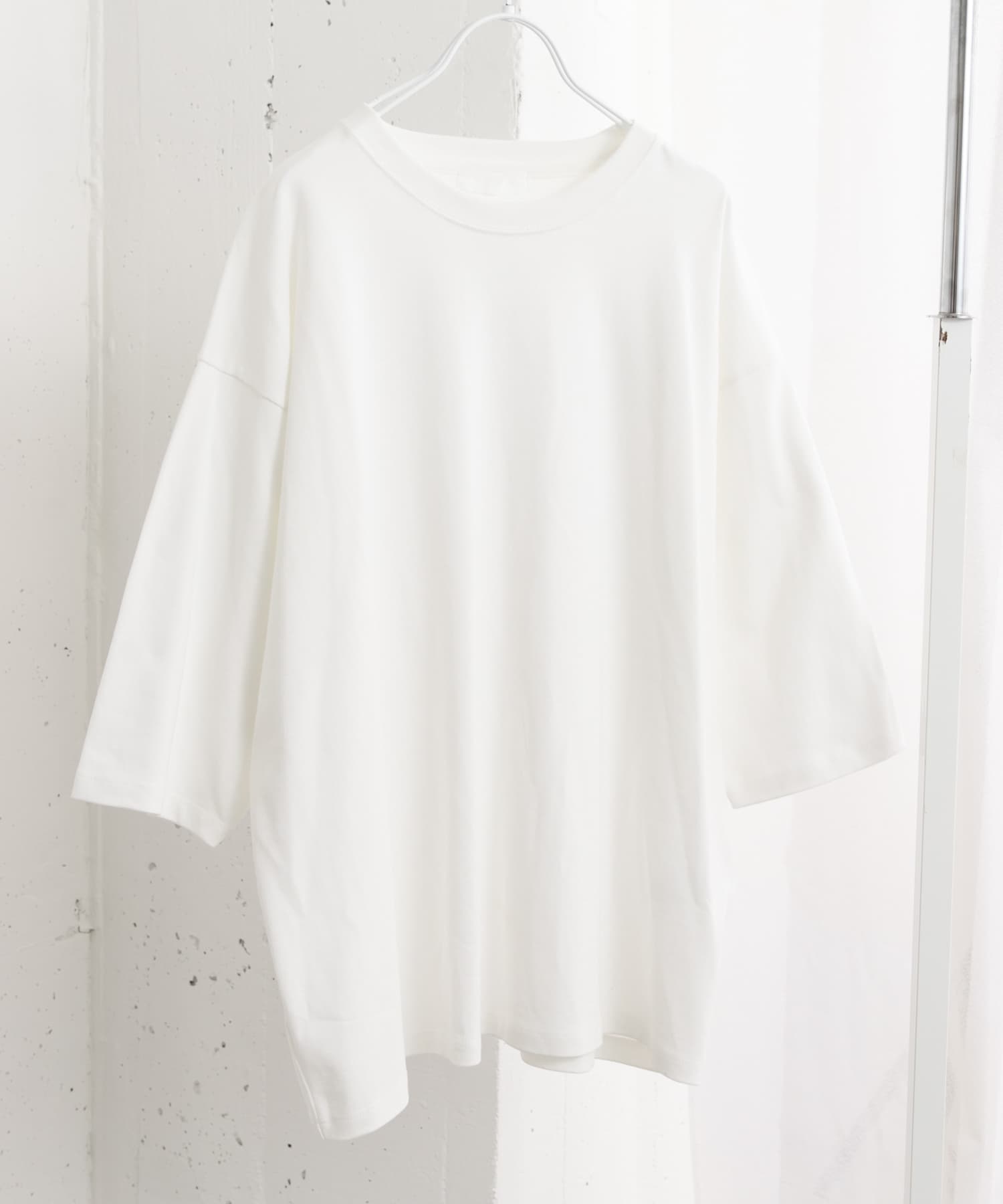 『ユニセックス』エクストラルーズアソートTシャツ WHITE L