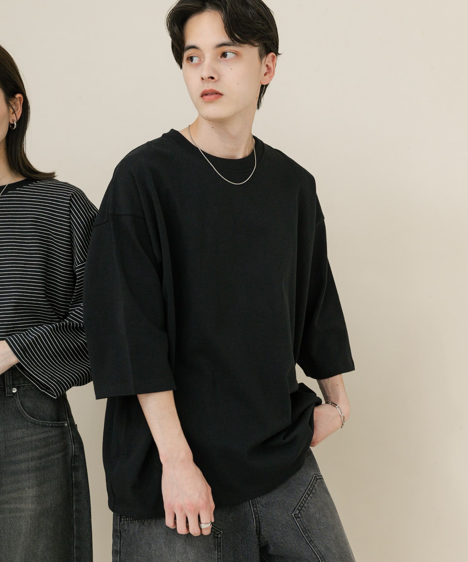 身長：173cm サイズ：L