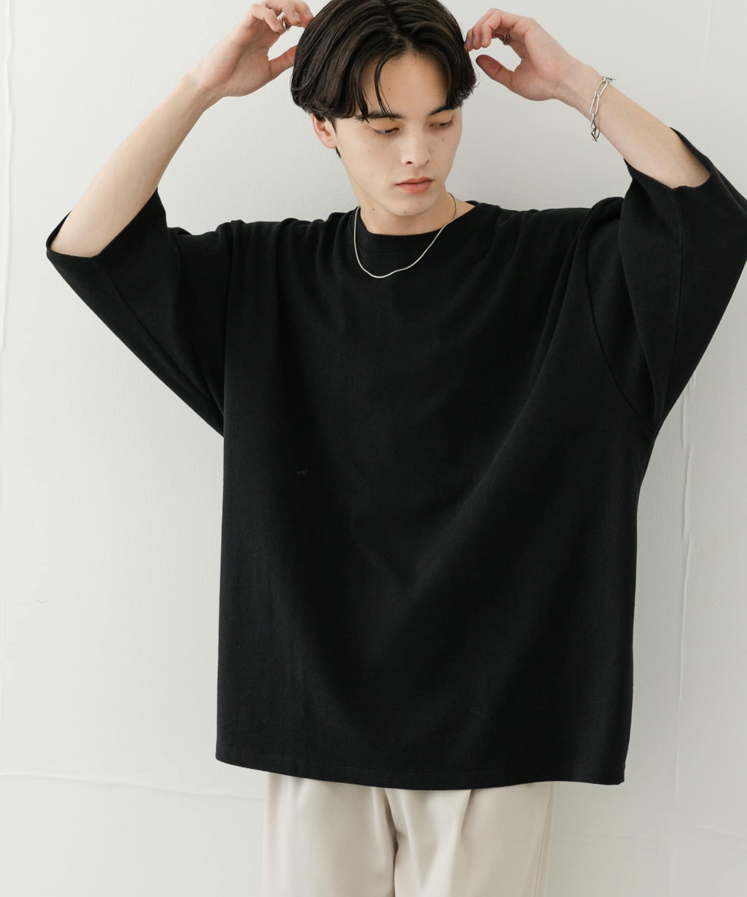身長：173cm サイズ：L