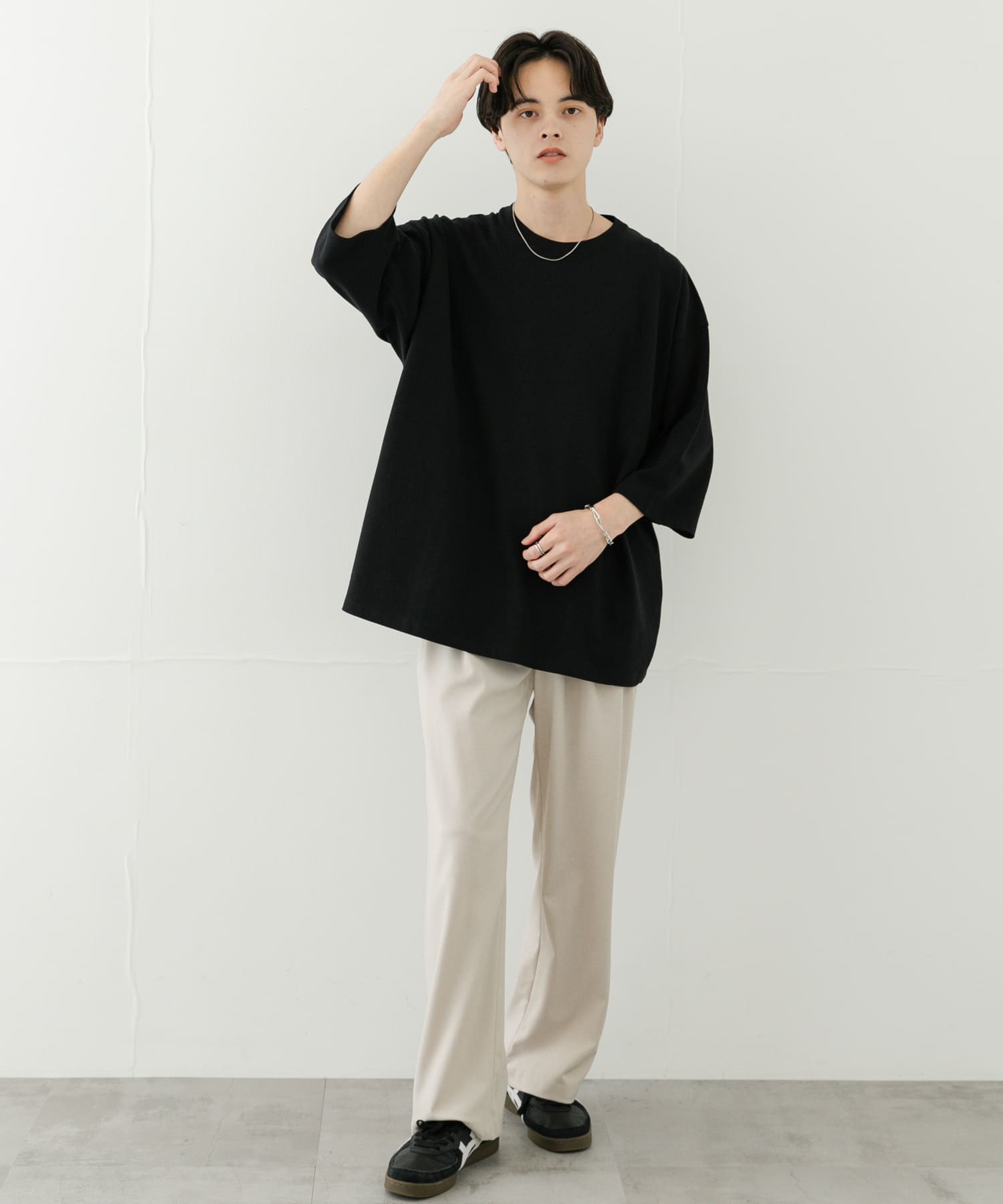 身長：173cm サイズ：L