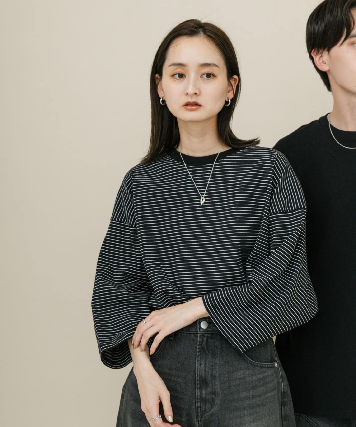 身長：169cm サイズ：L