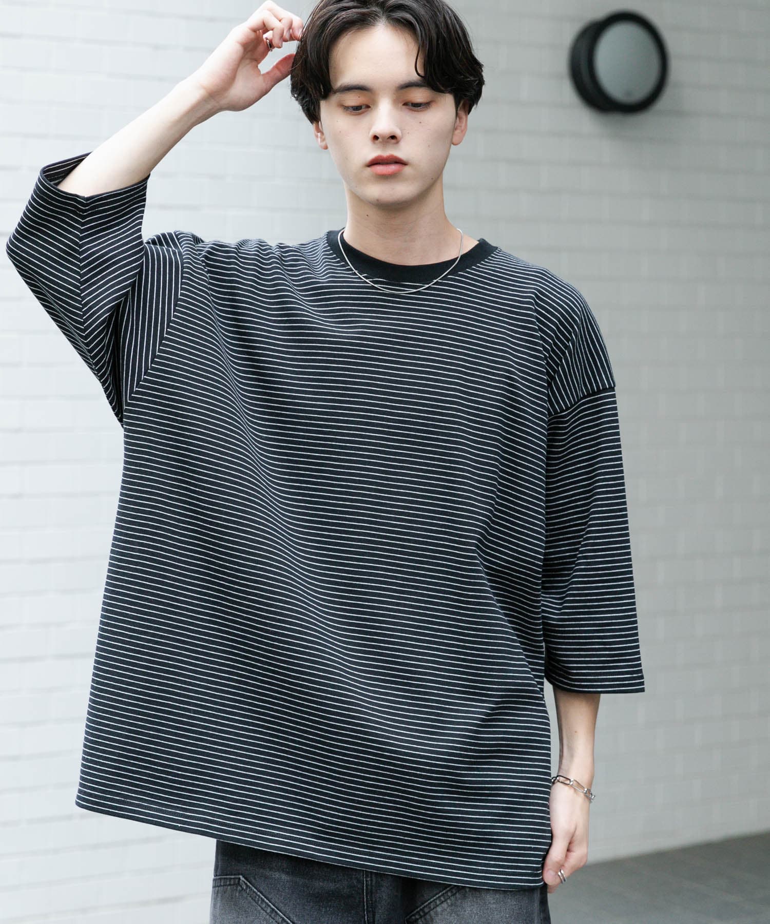 身長：173cm サイズ：L
