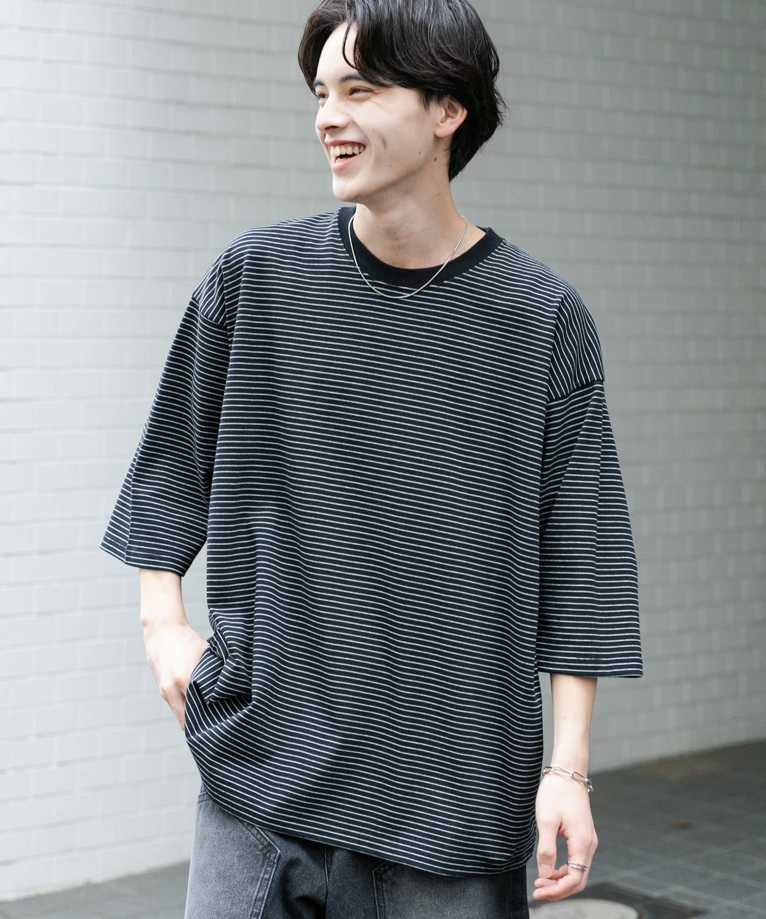 身長：173cm サイズ：L