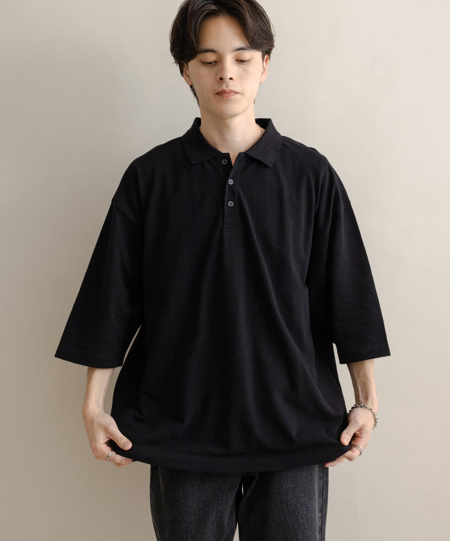 身長：173cm サイズ：L