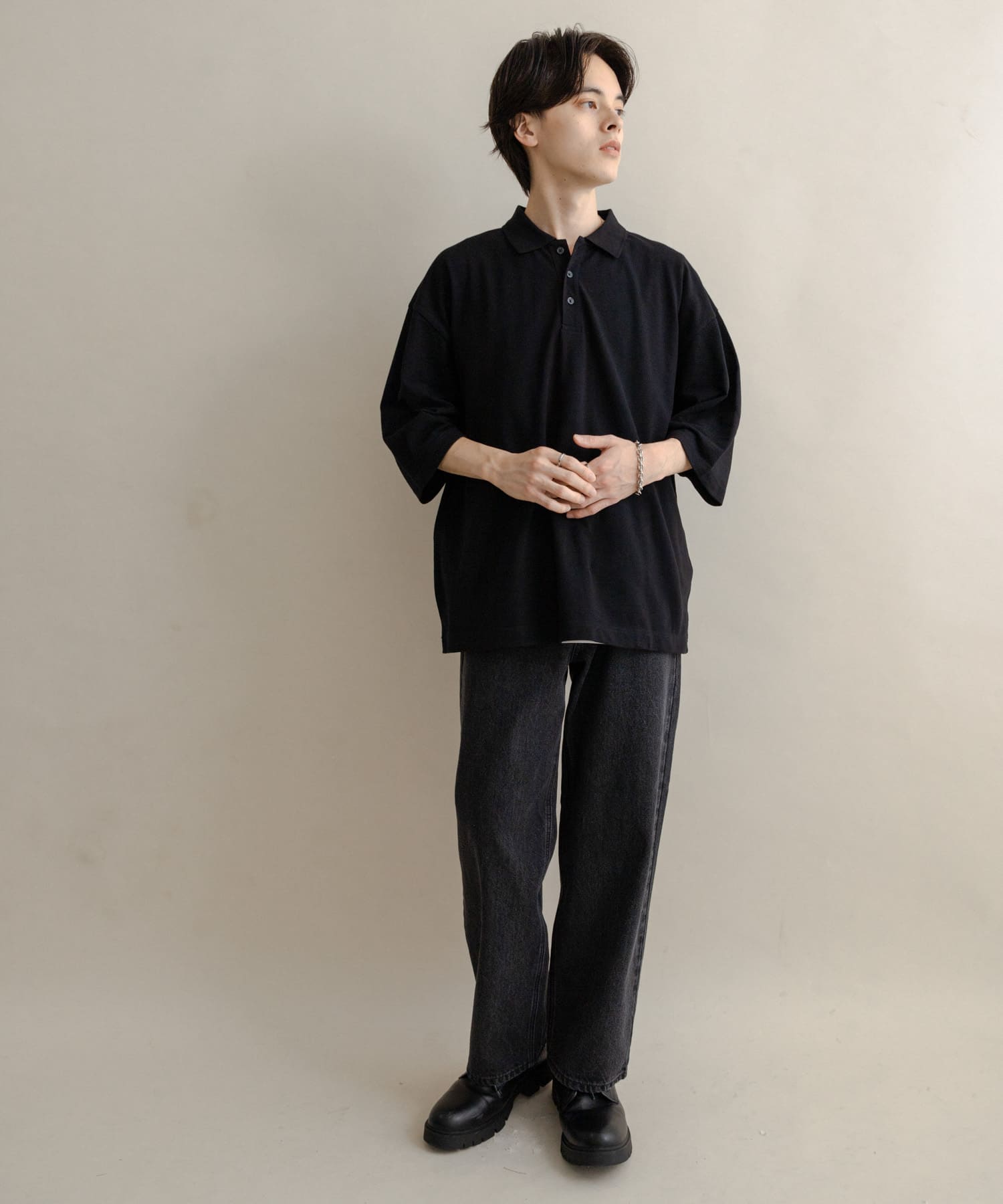 身長：173cm サイズ：L