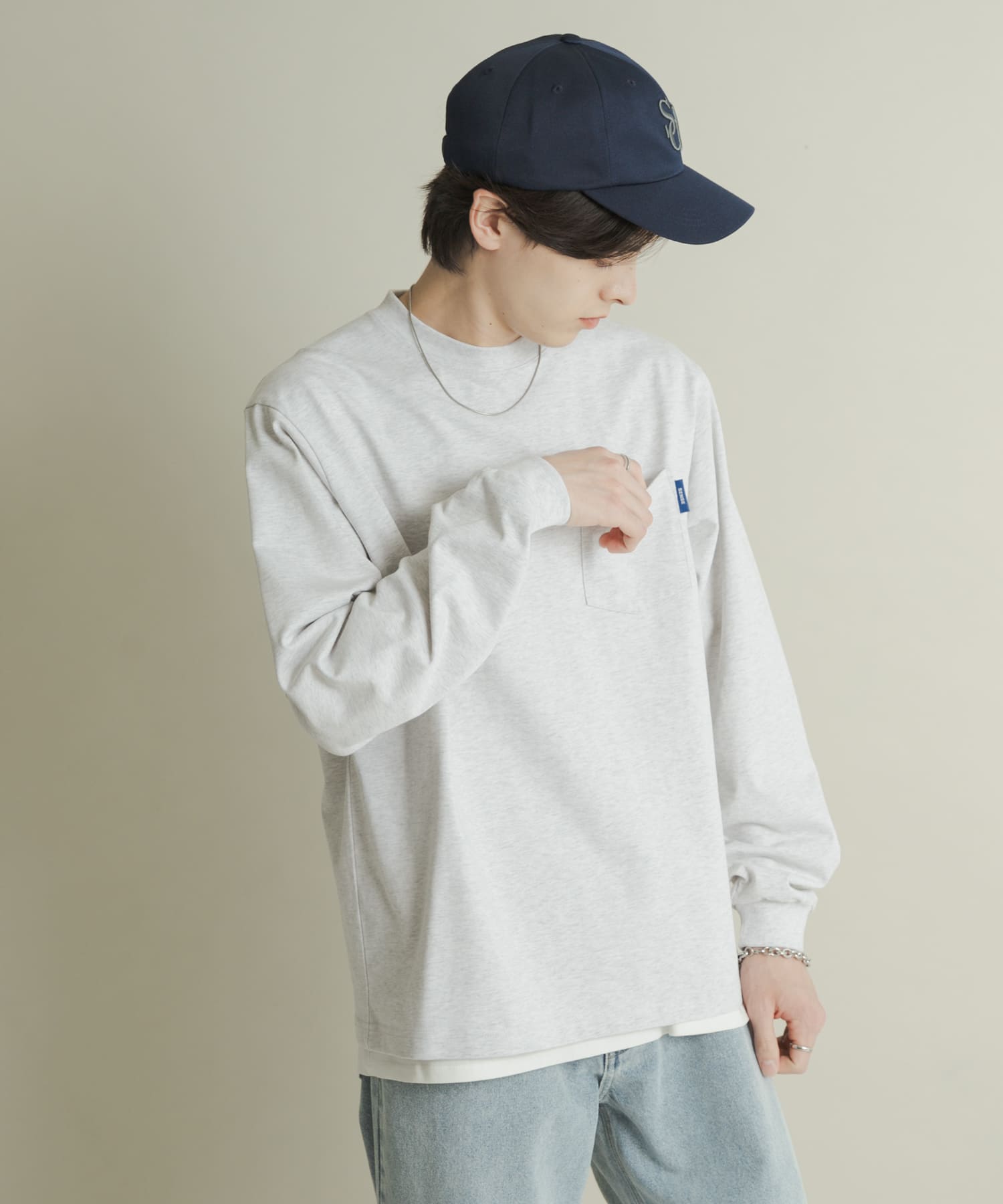 身長：173cm サイズ：L