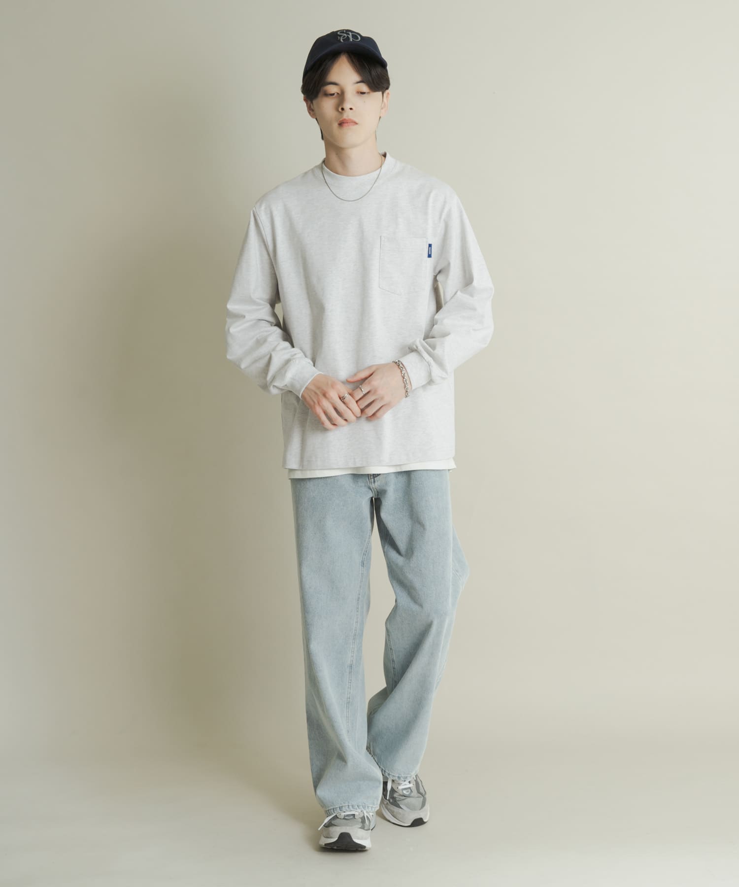 身長：173cm サイズ：L