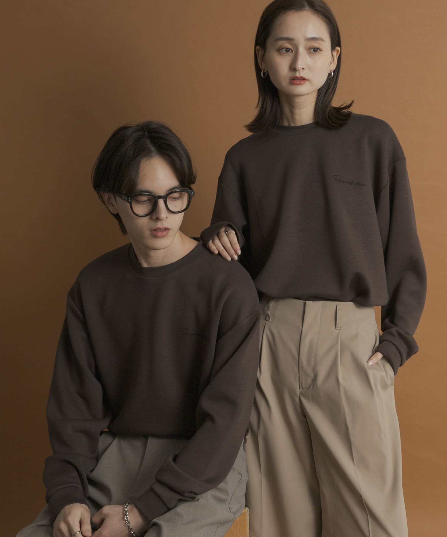 身長：173cm サイズ：L／身長：169cm サイズ：M