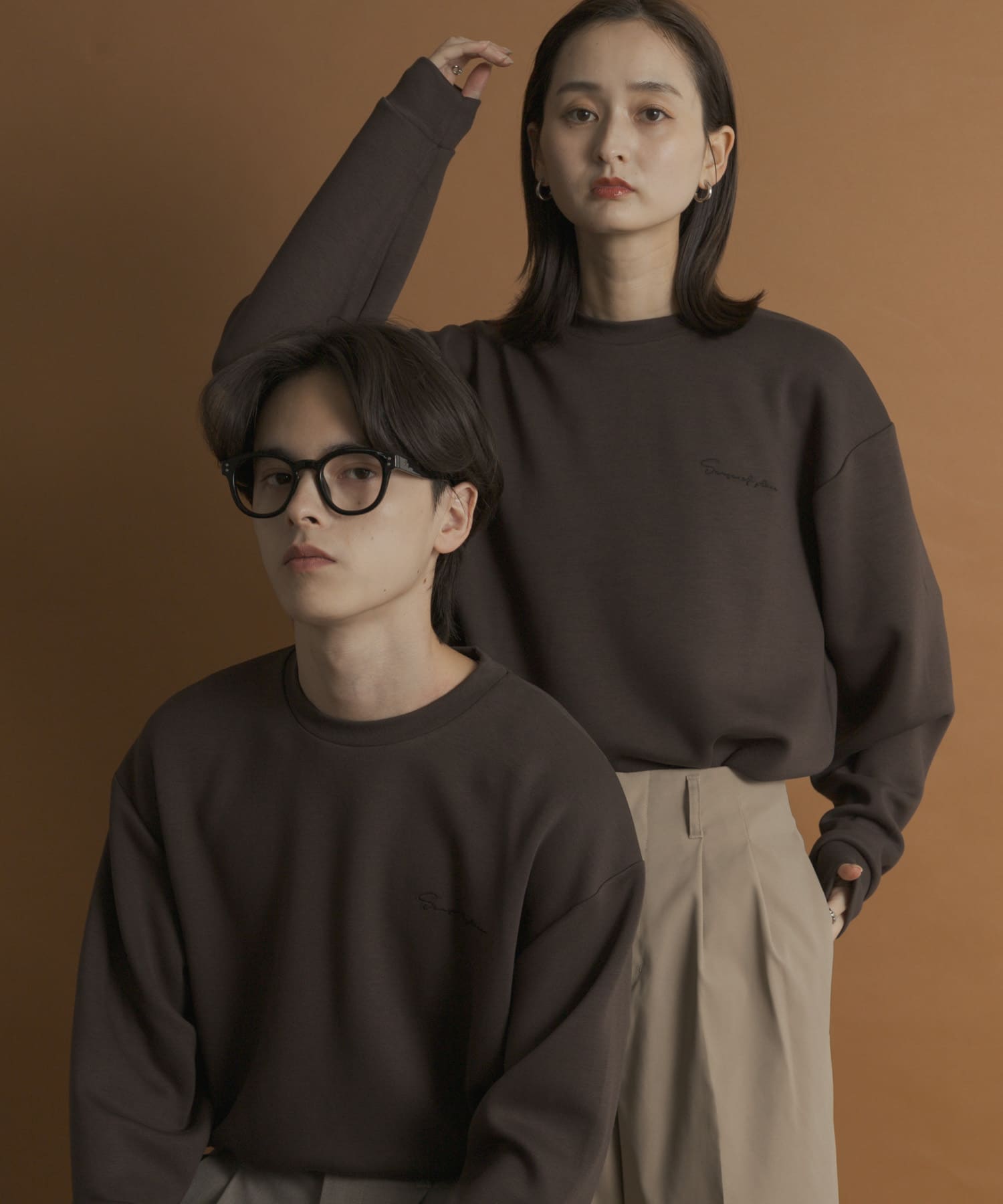 身長：173cm サイズ：L／身長：169cm サイズ：M