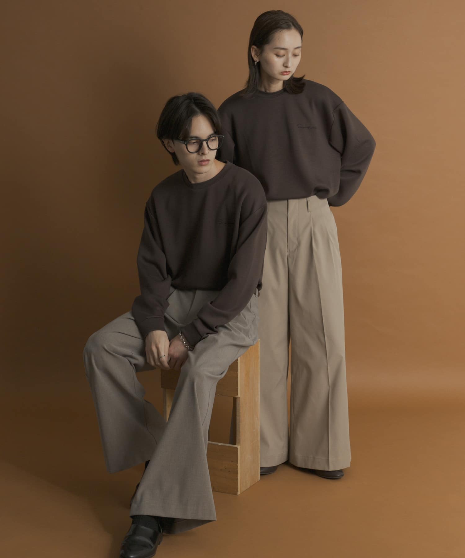 身長：173cm サイズ：L／身長：169cm サイズ：M