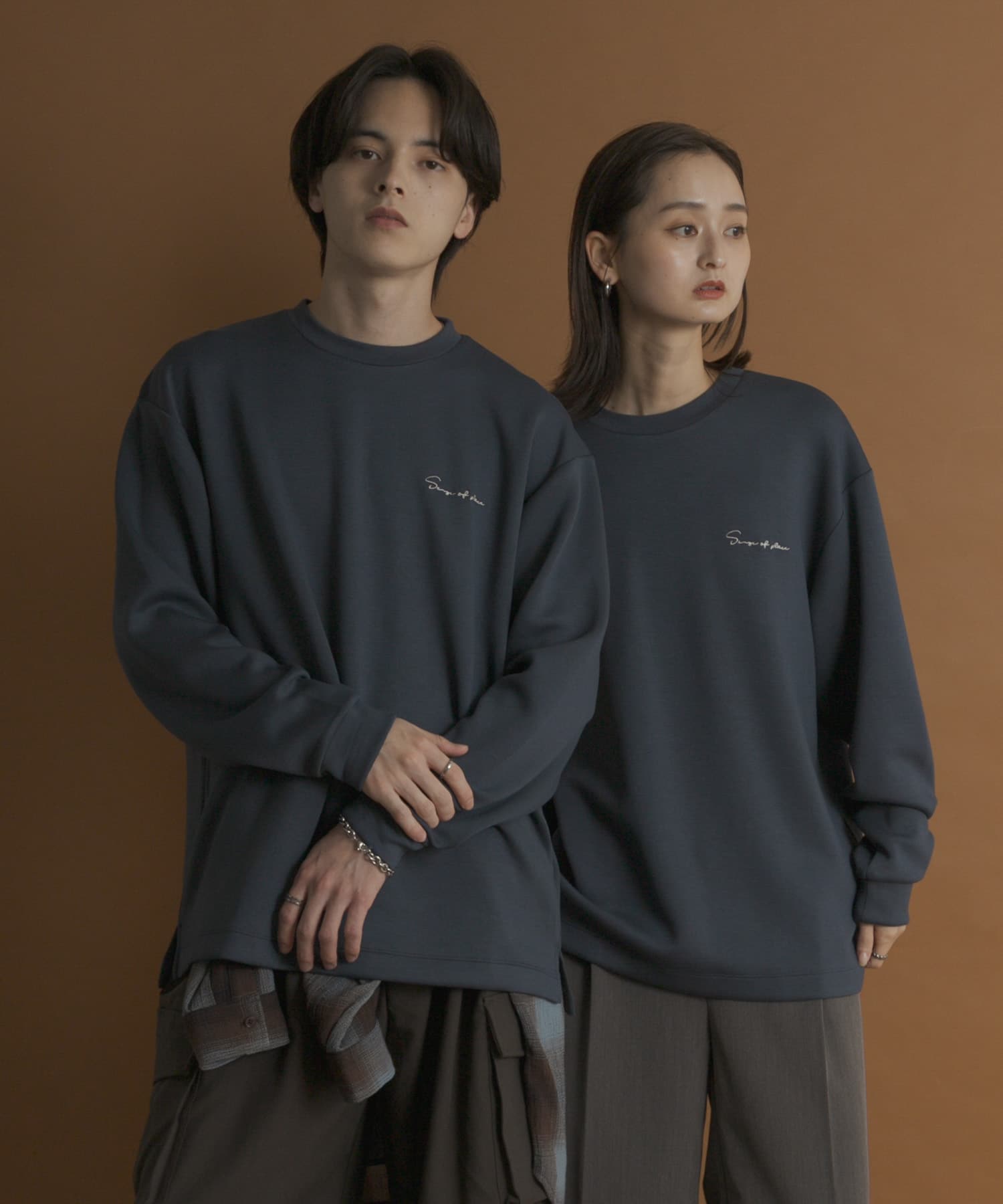 身長：173cm サイズ：L／身長：169cm サイズ：M