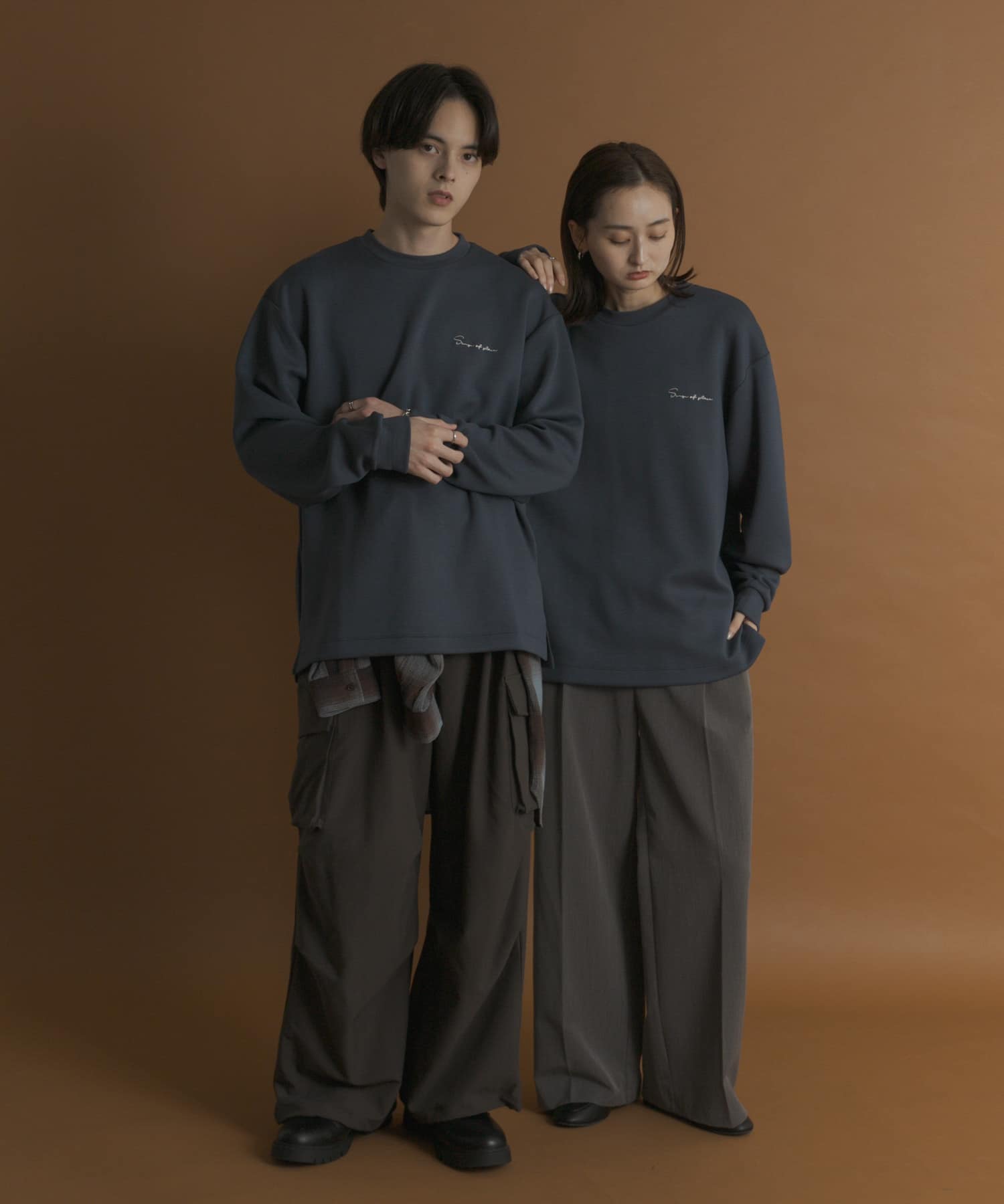 身長：173cm サイズ：L／身長：169cm サイズ：M