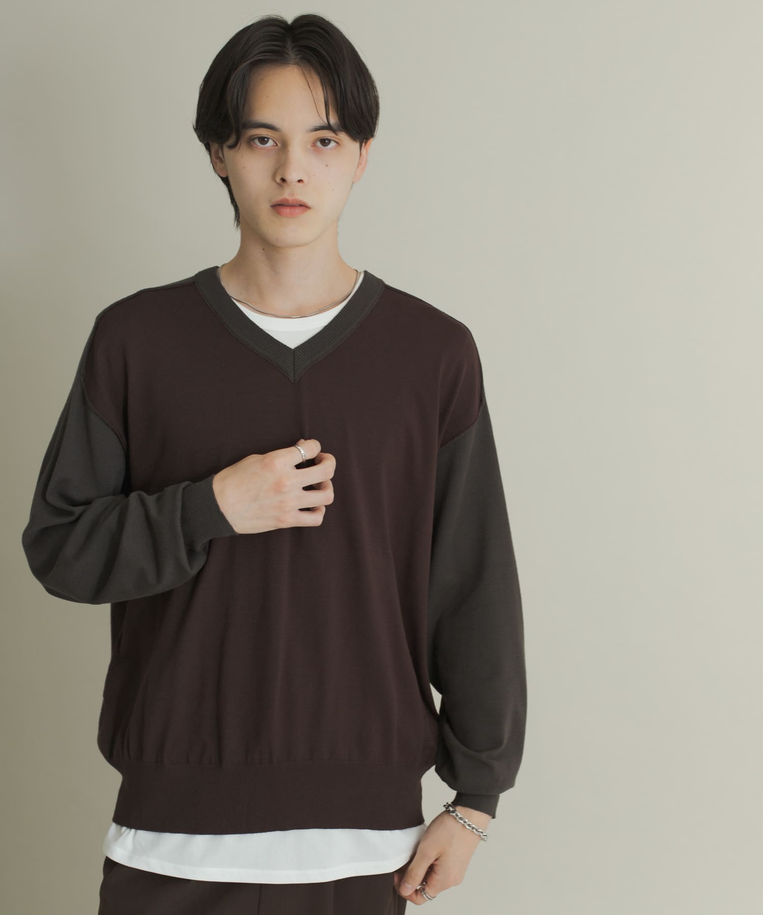 身長：173cm サイズ：L