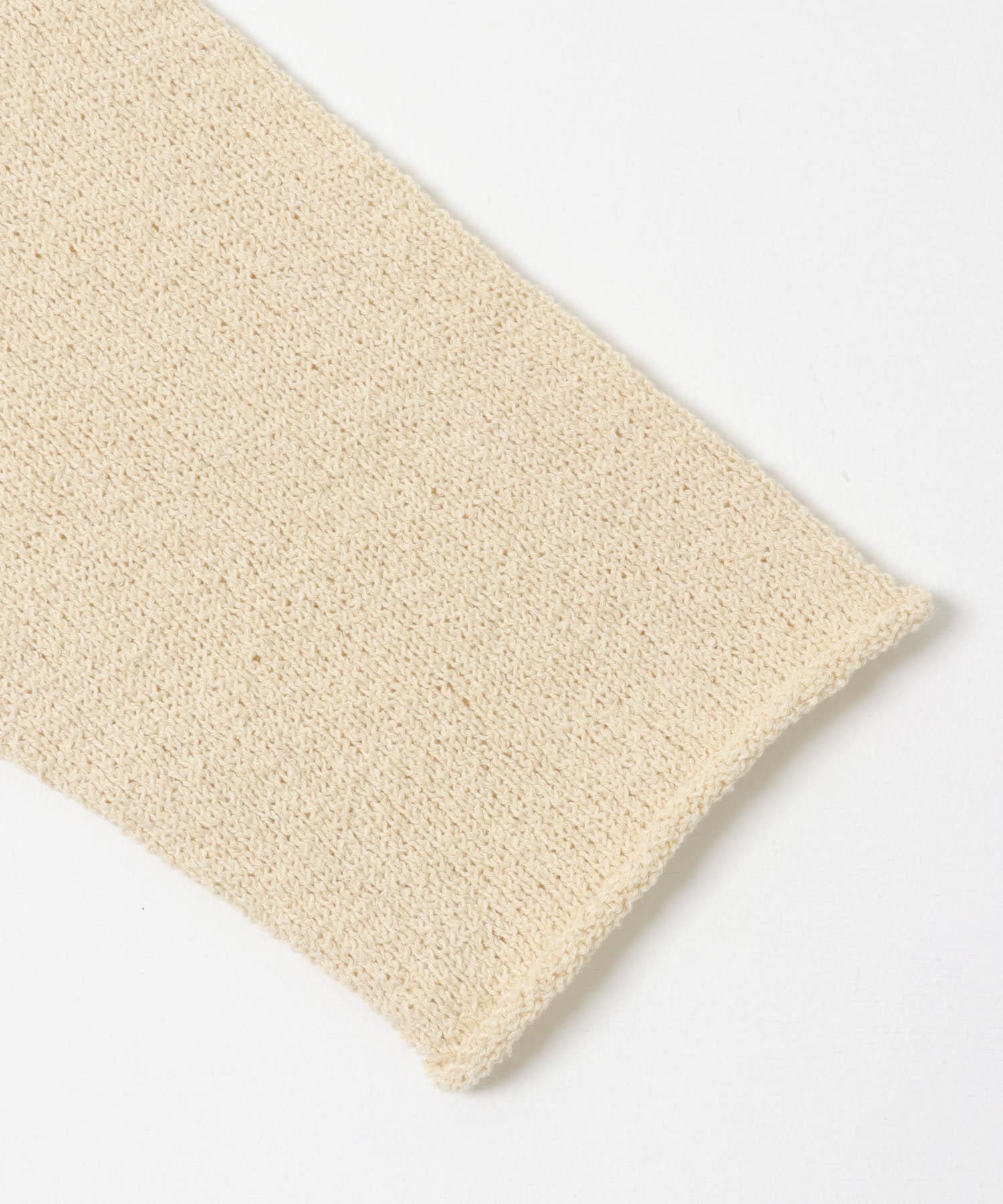 コットンタッチロールネックニット Y.BEIGE M
