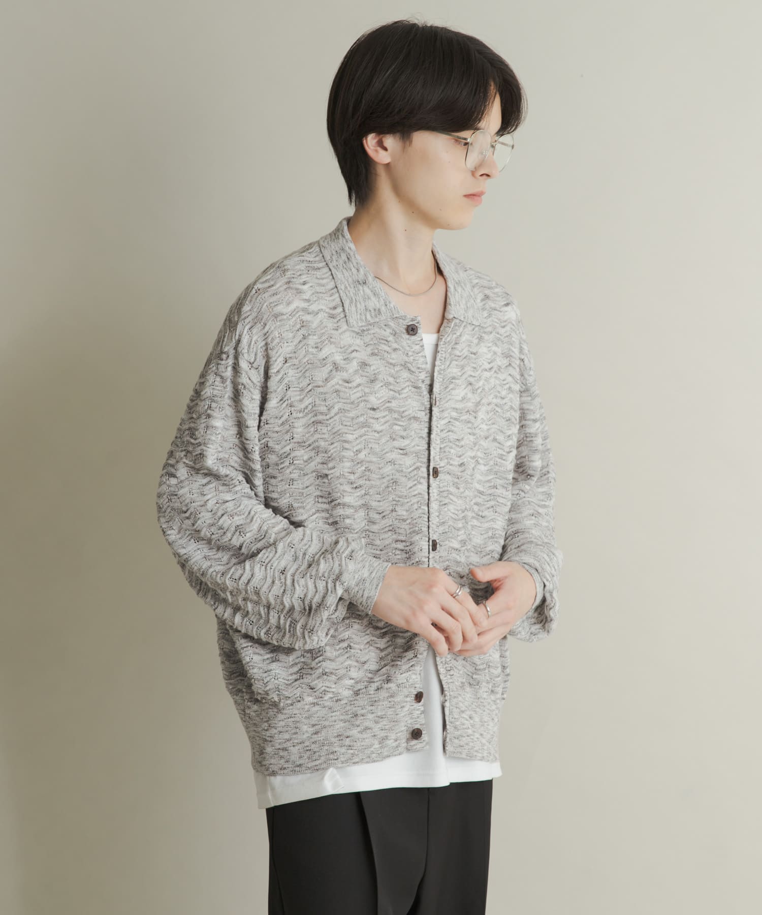 身長：173cm サイズ：L