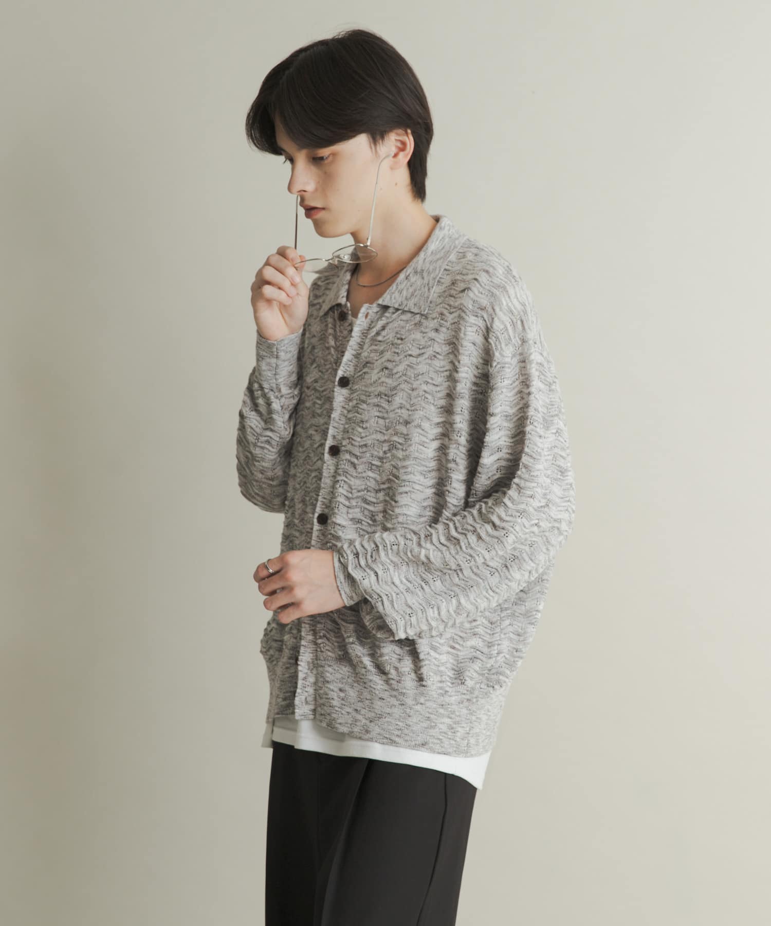 身長：173cm サイズ：L