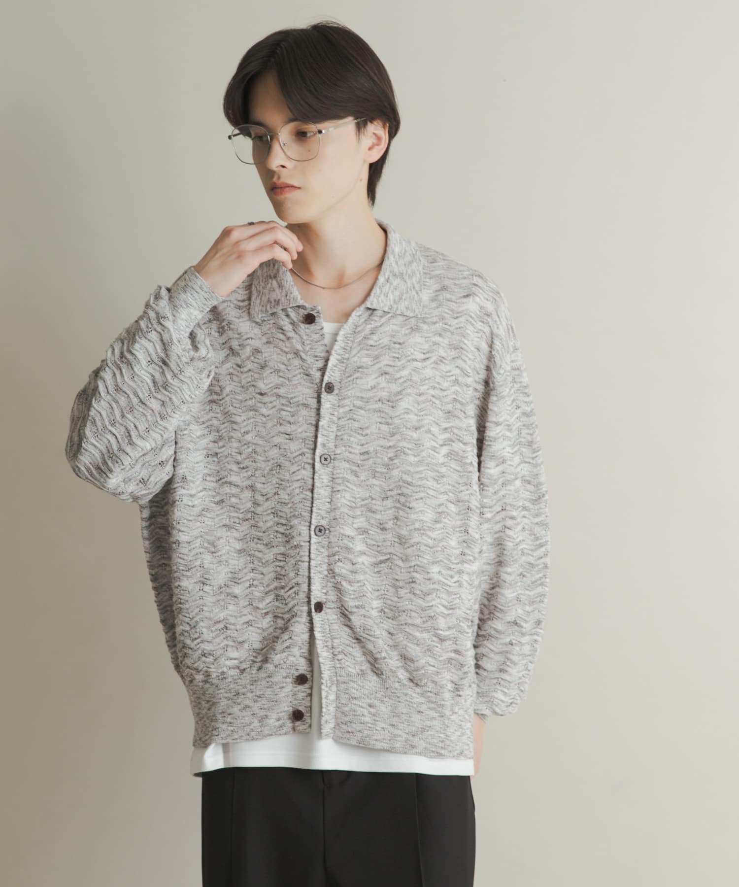 身長：173cm サイズ：L