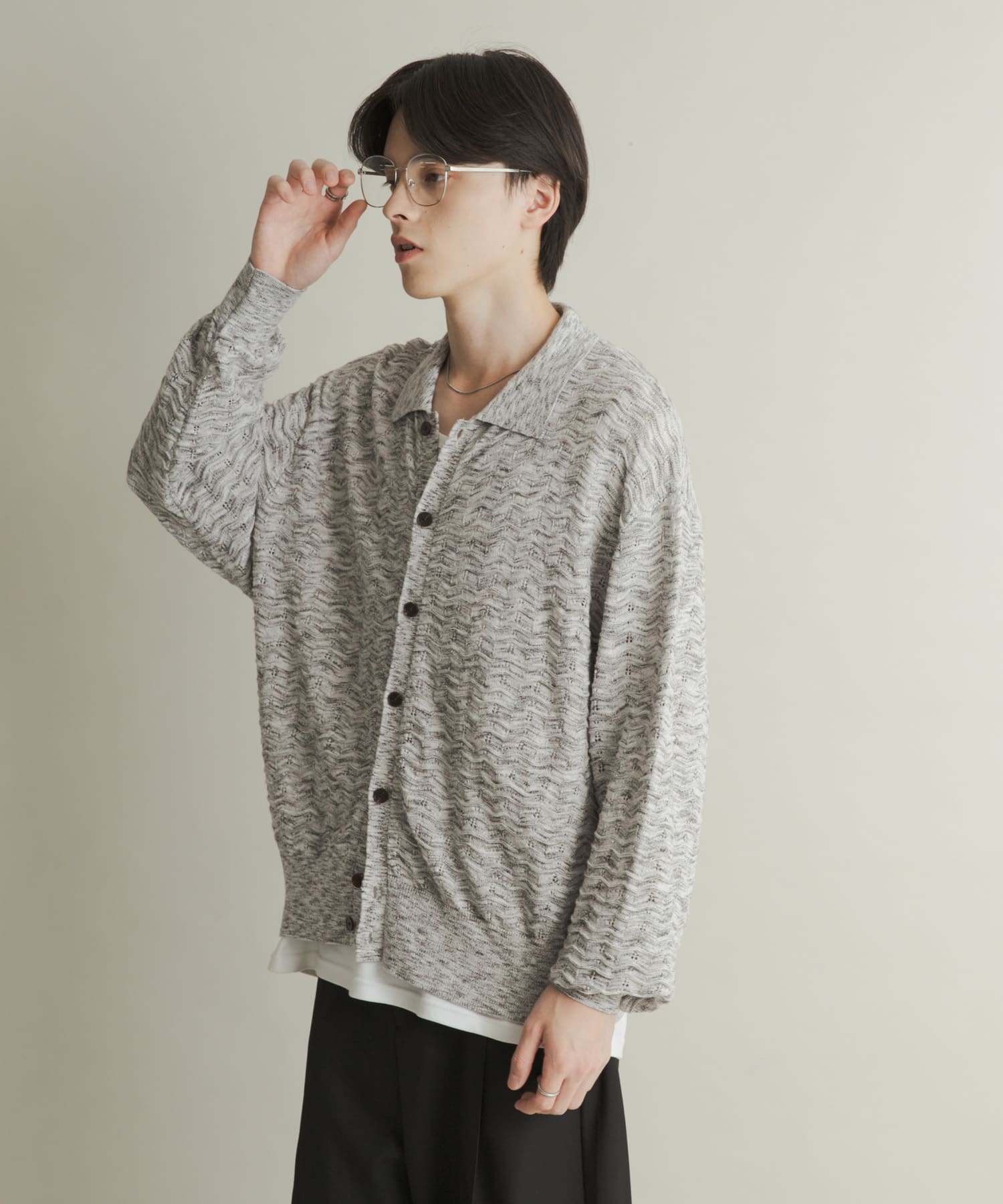 身長：173cm サイズ：L