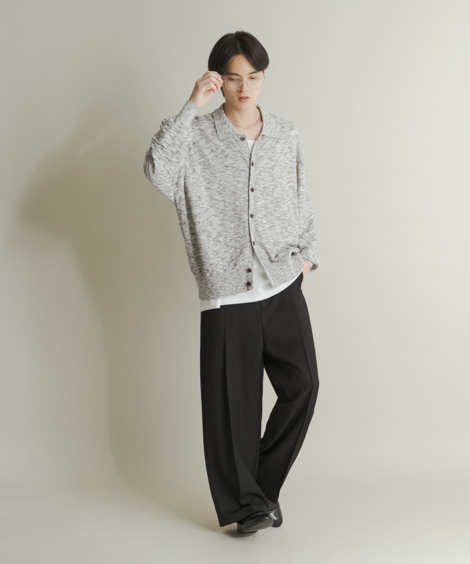 身長：173cm サイズ：L