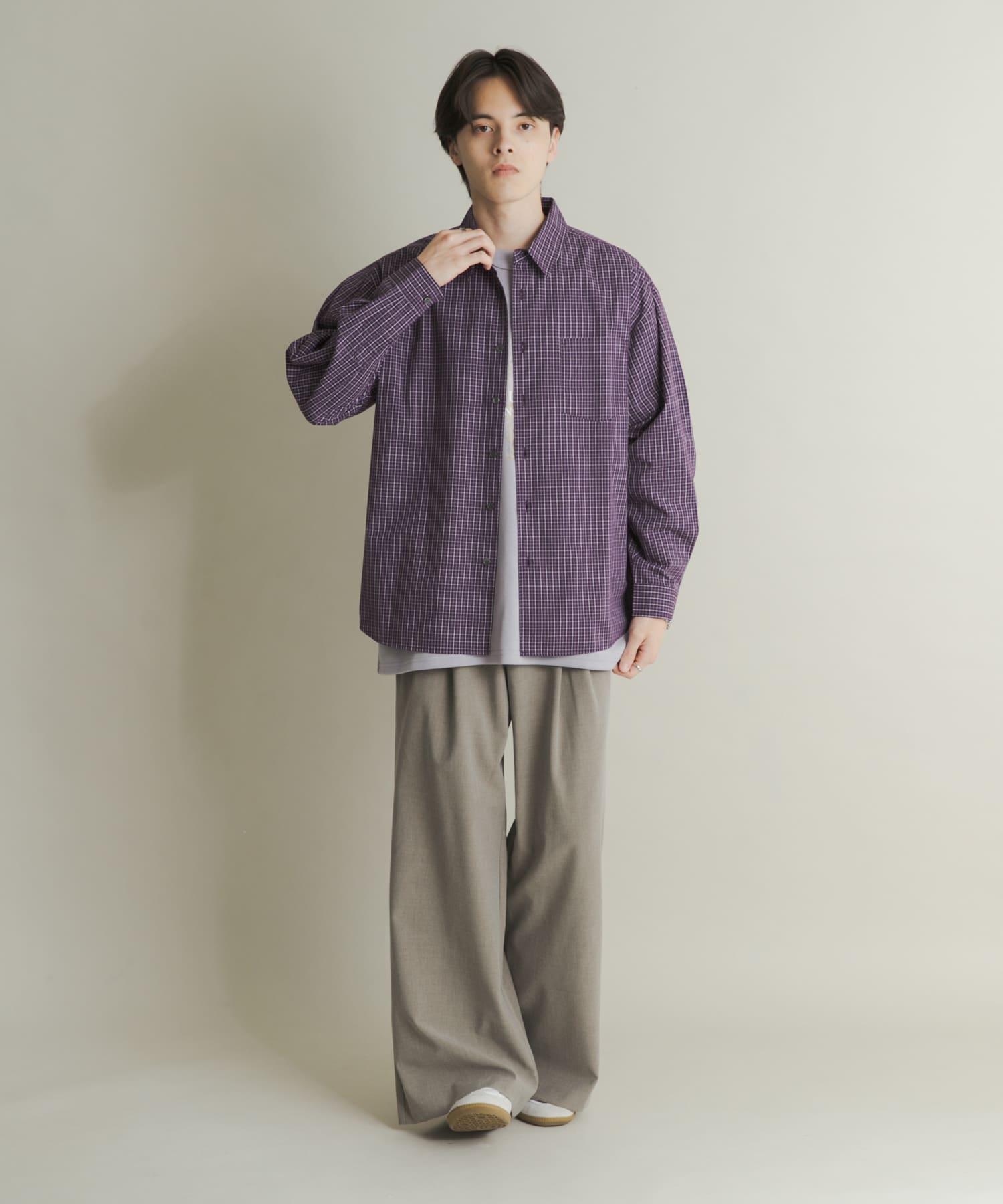 身長：173cm サイズ：L