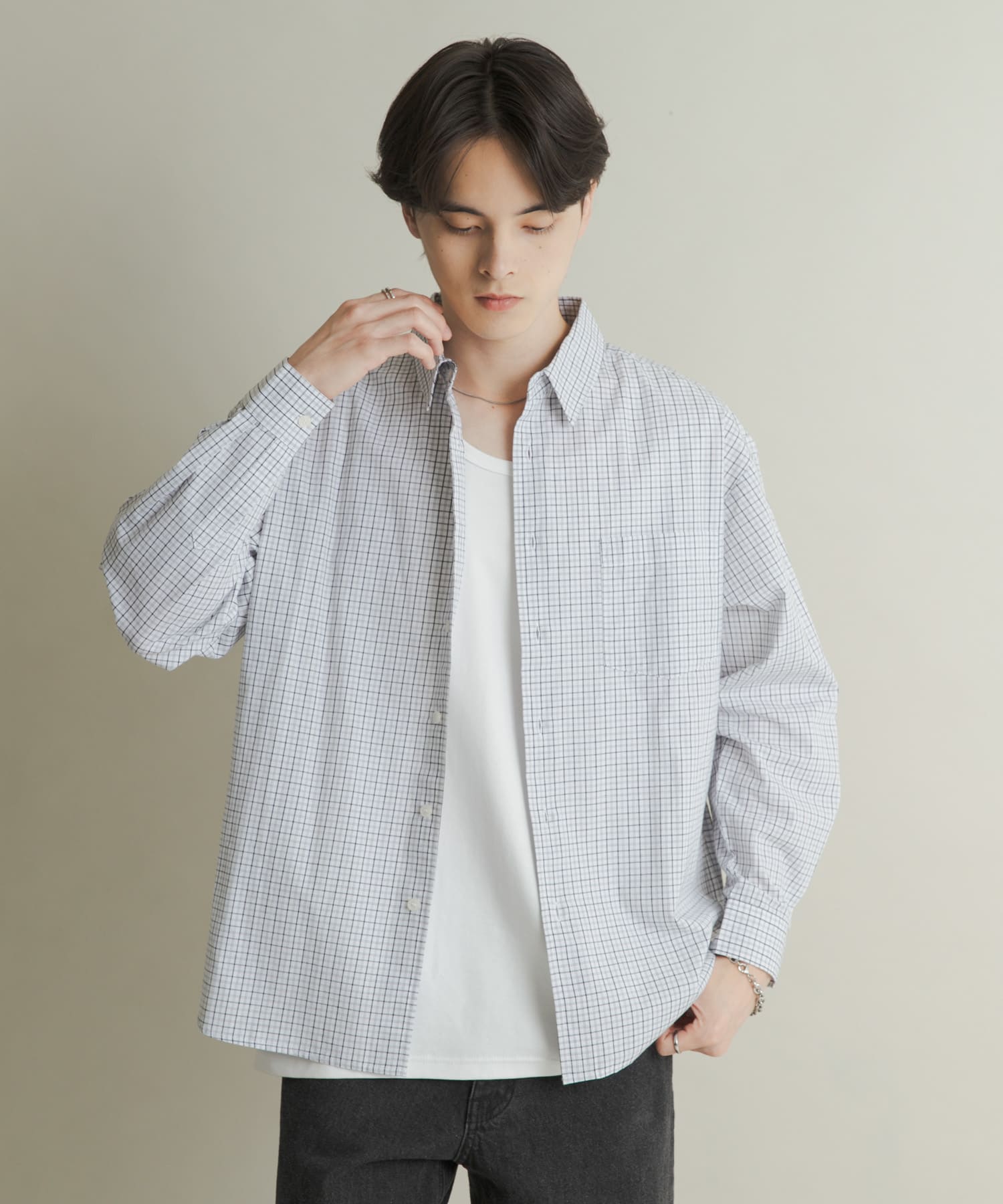 身長：173cm サイズ：L