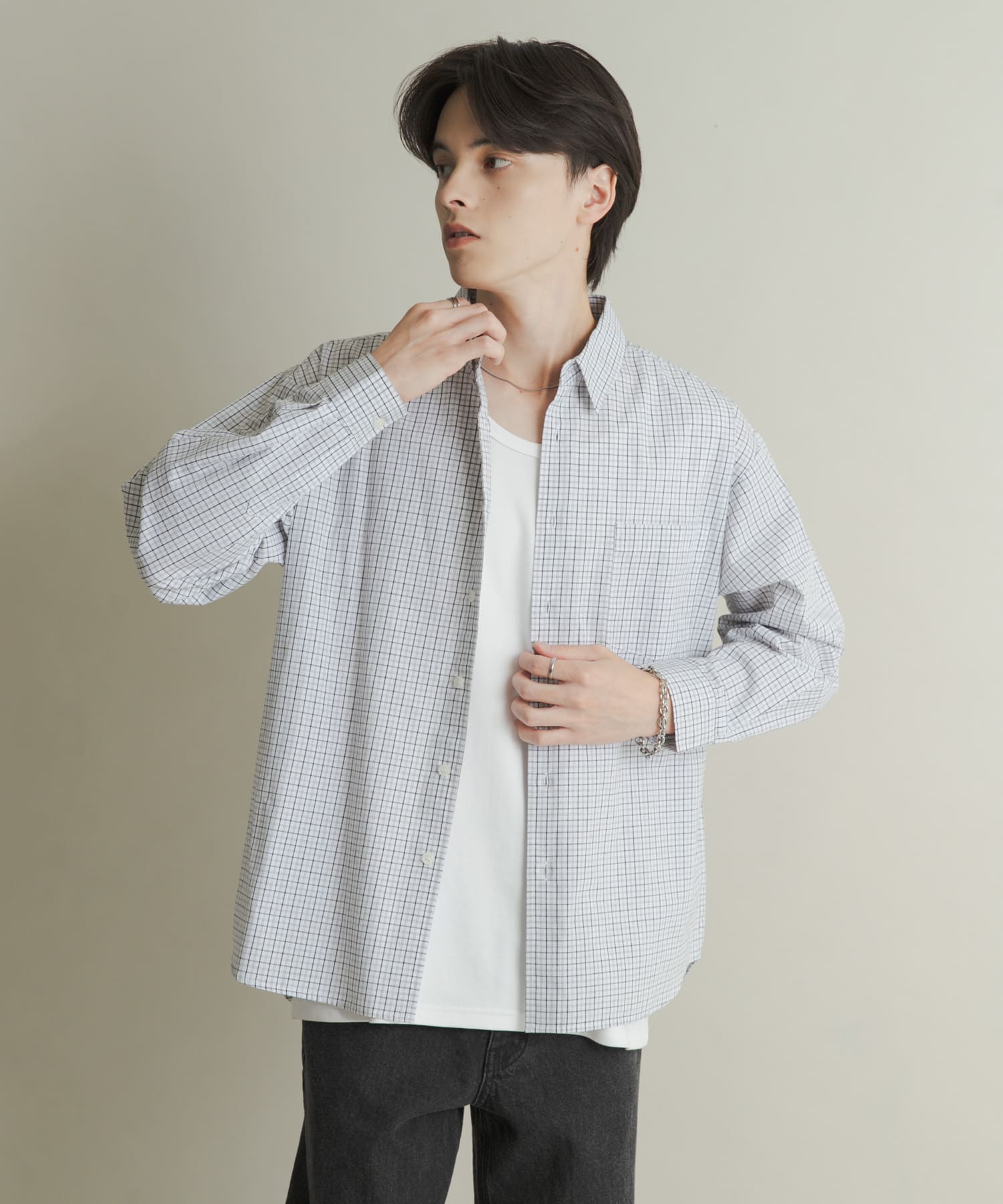 身長：173cm サイズ：L
