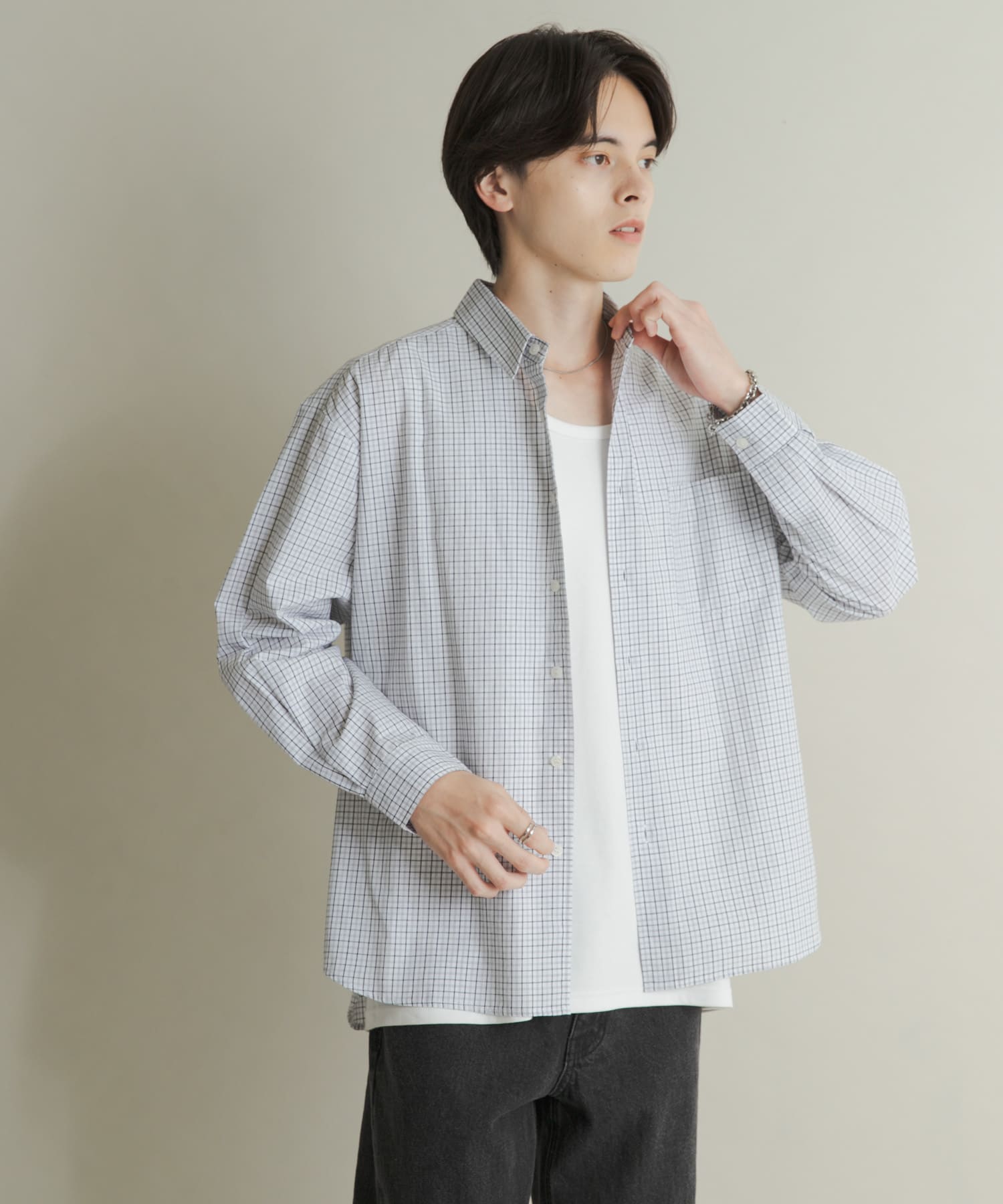 身長：173cm サイズ：L