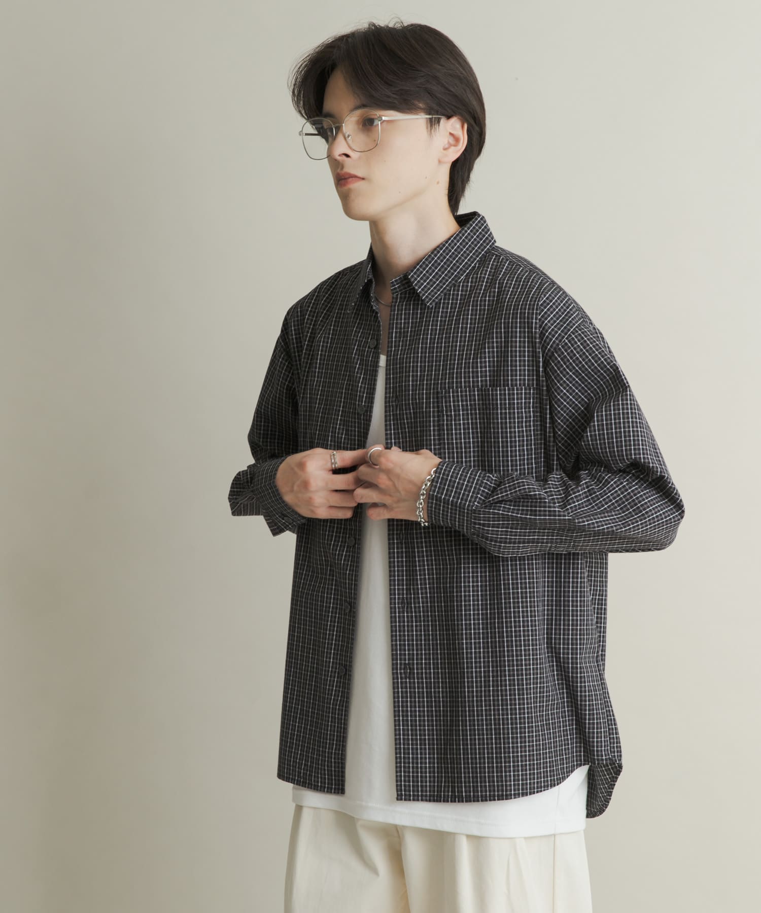 身長：173cm サイズ：L