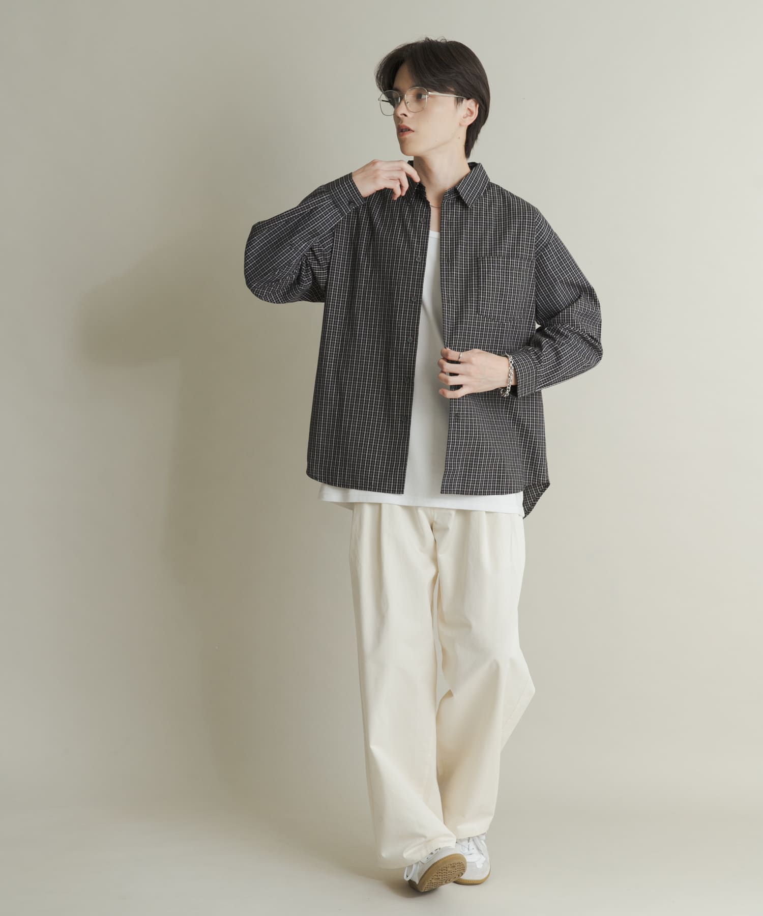 身長：173cm サイズ：L