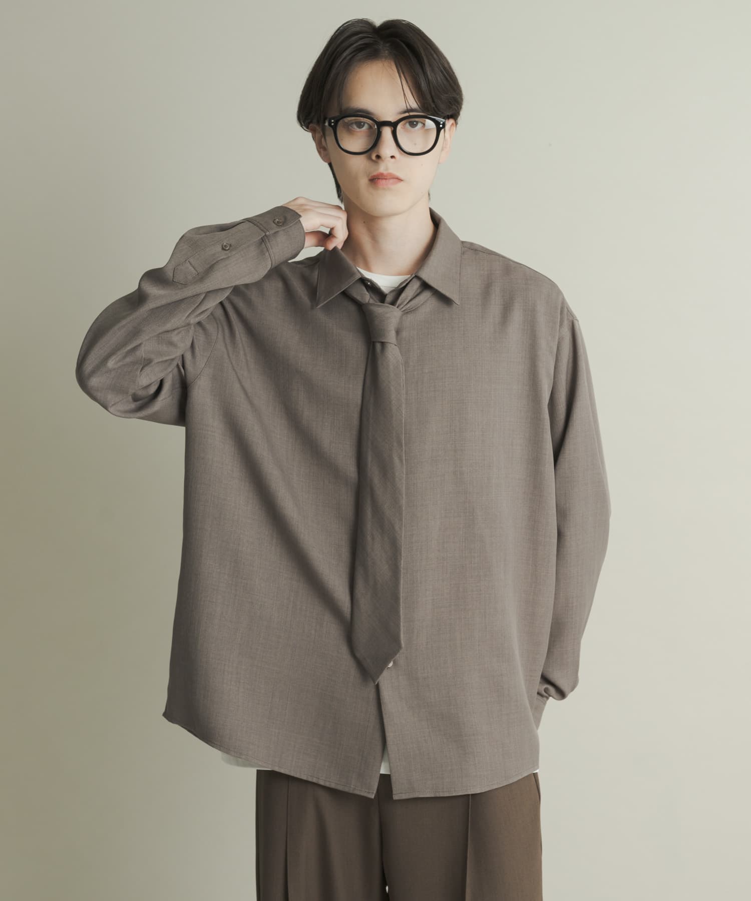 身長：173cm サイズ：L