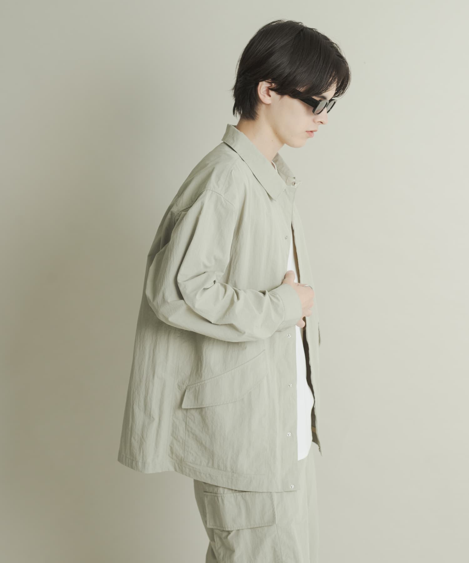 身長：173cm サイズ：L