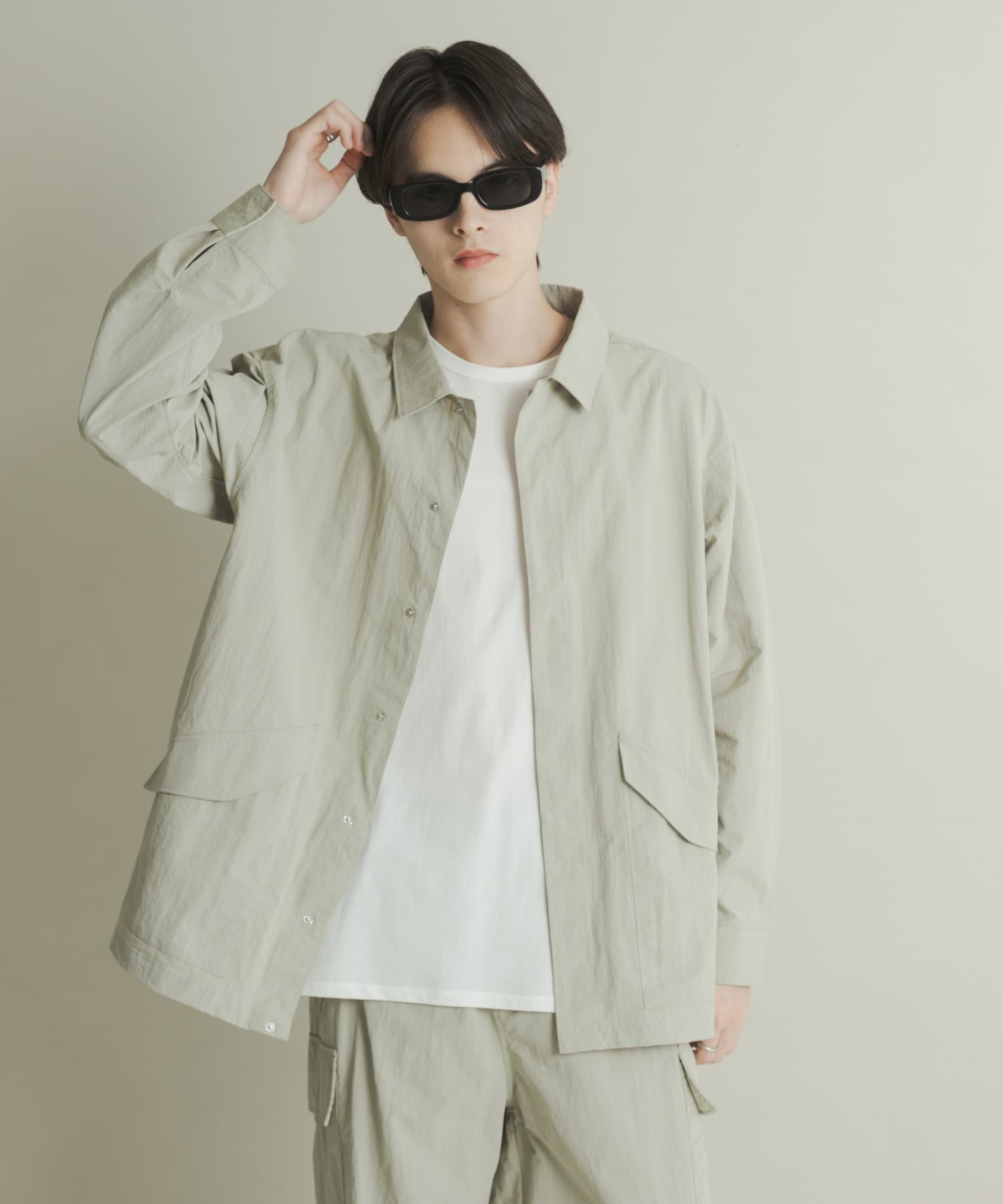 身長：173cm サイズ：L