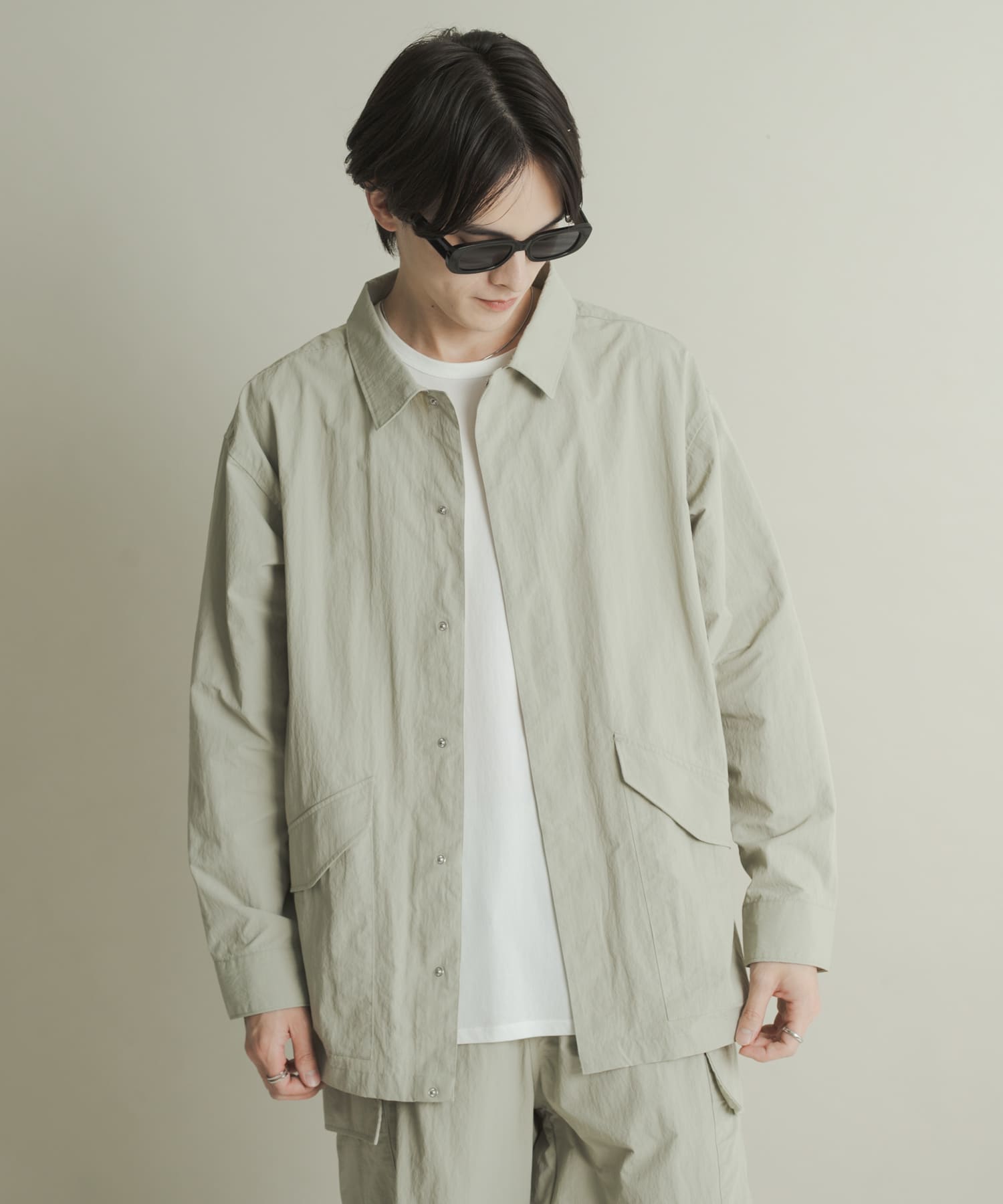 身長：173cm サイズ：L