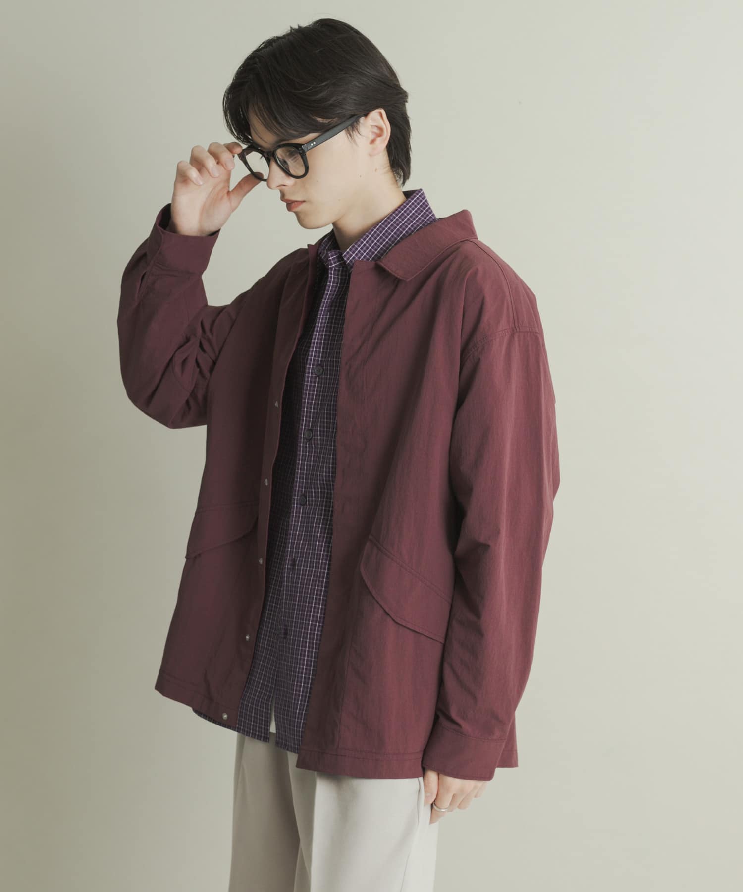 身長：173cm サイズ：L