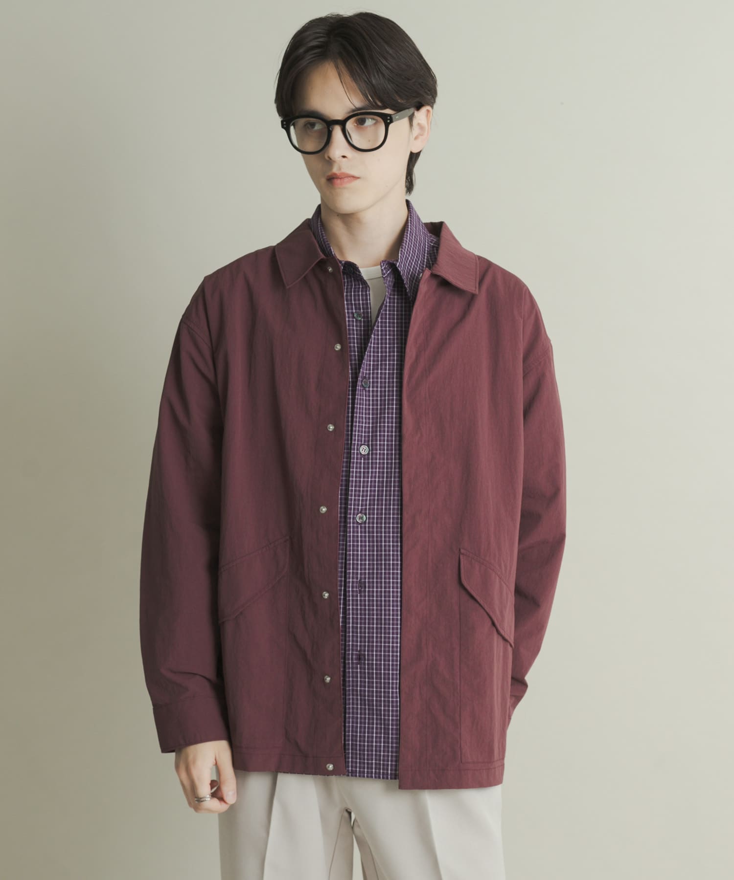 身長：173cm サイズ：L