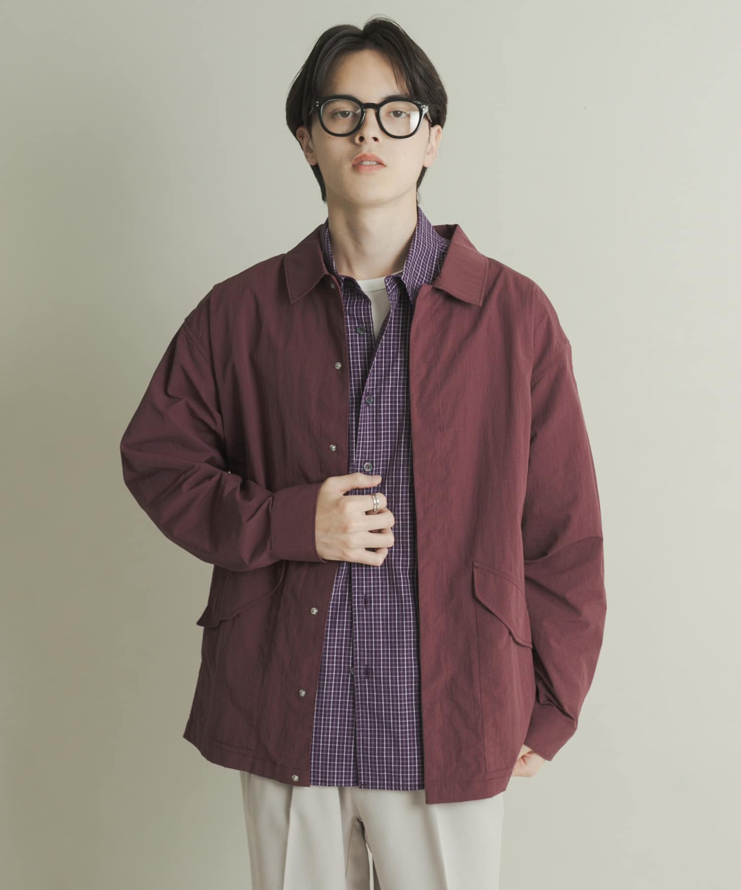 身長：173cm サイズ：L