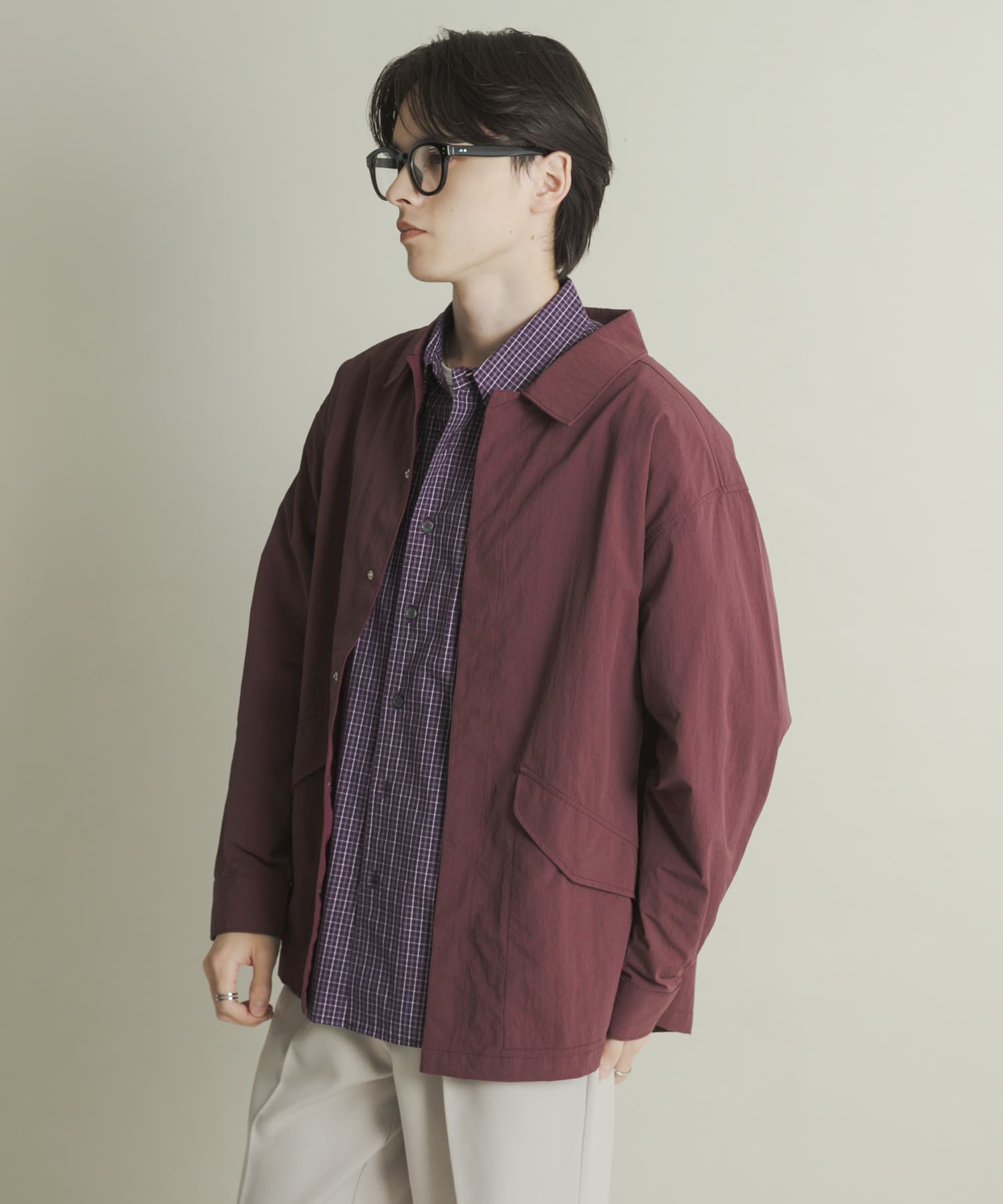 身長：173cm サイズ：L