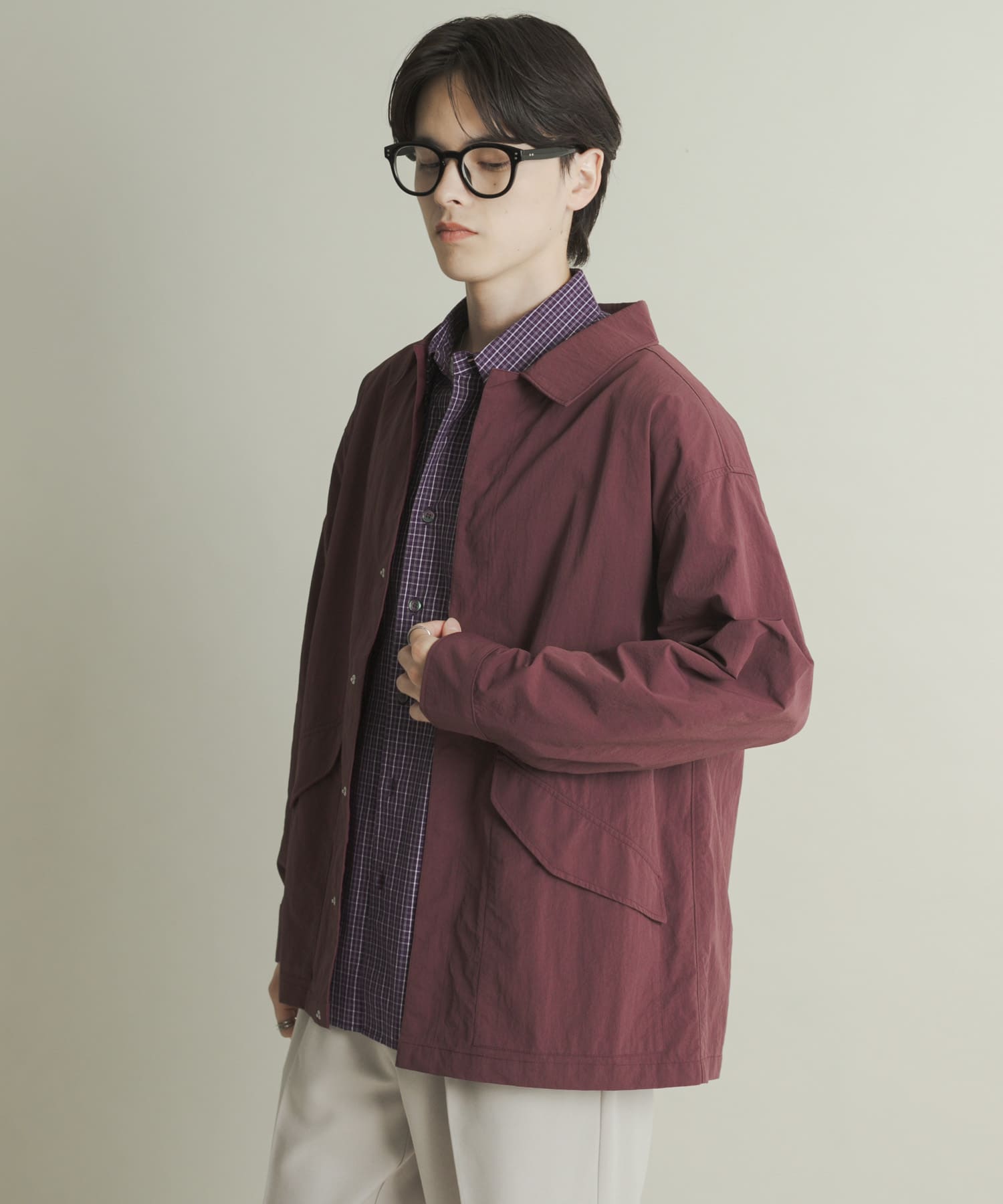 身長：173cm サイズ：L