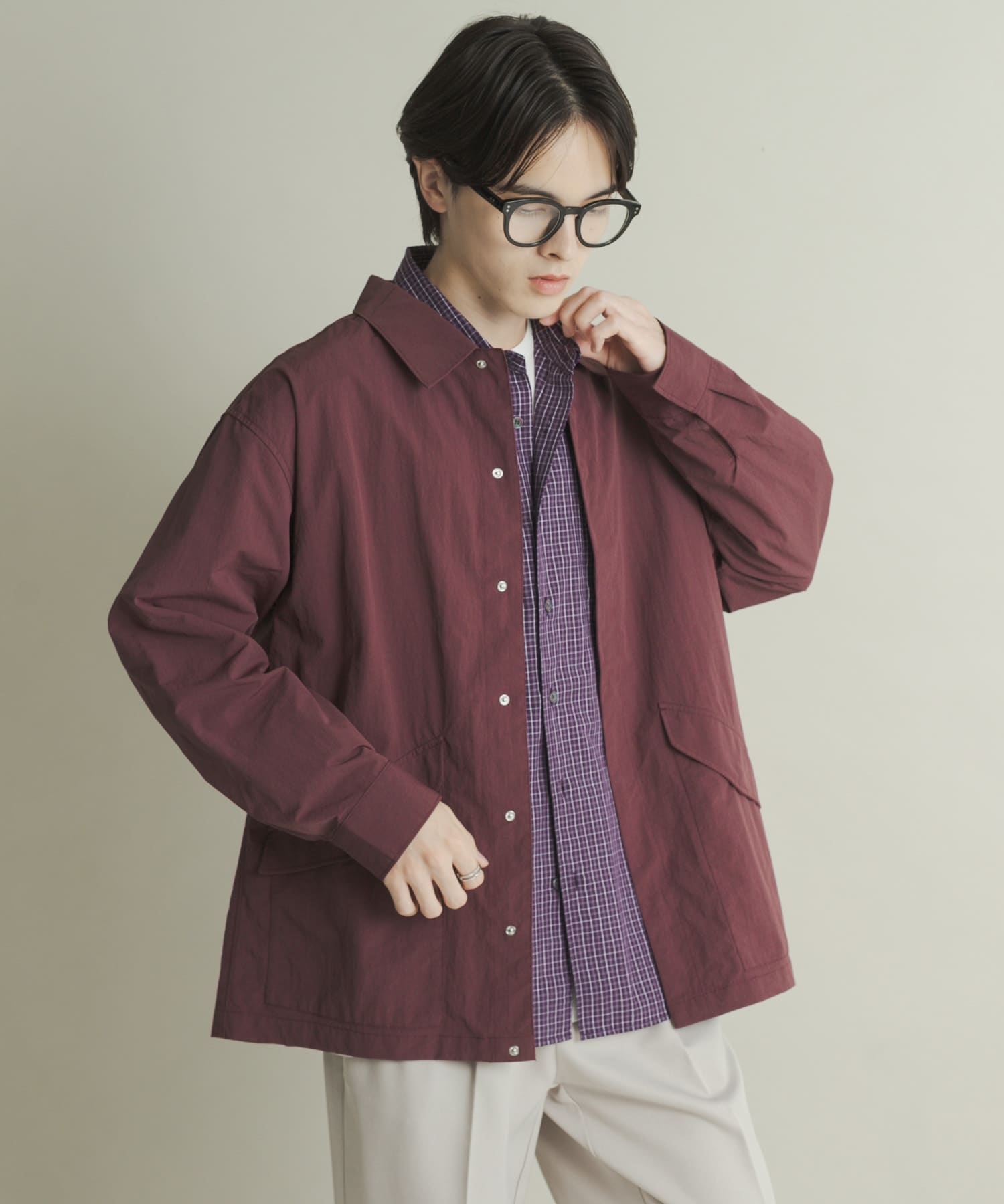 身長：173cm サイズ：L