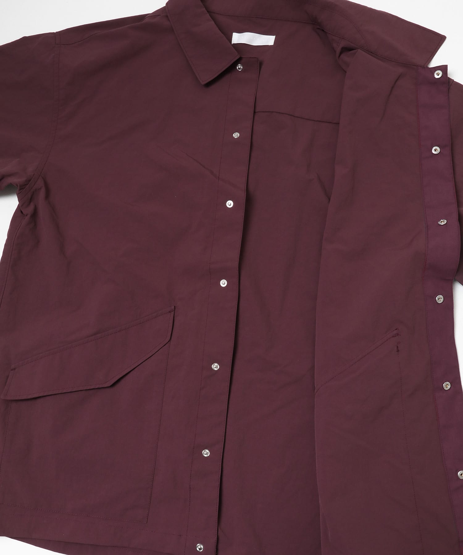 ユーティリティーロングスリーブシャツジャケット PURPLE M