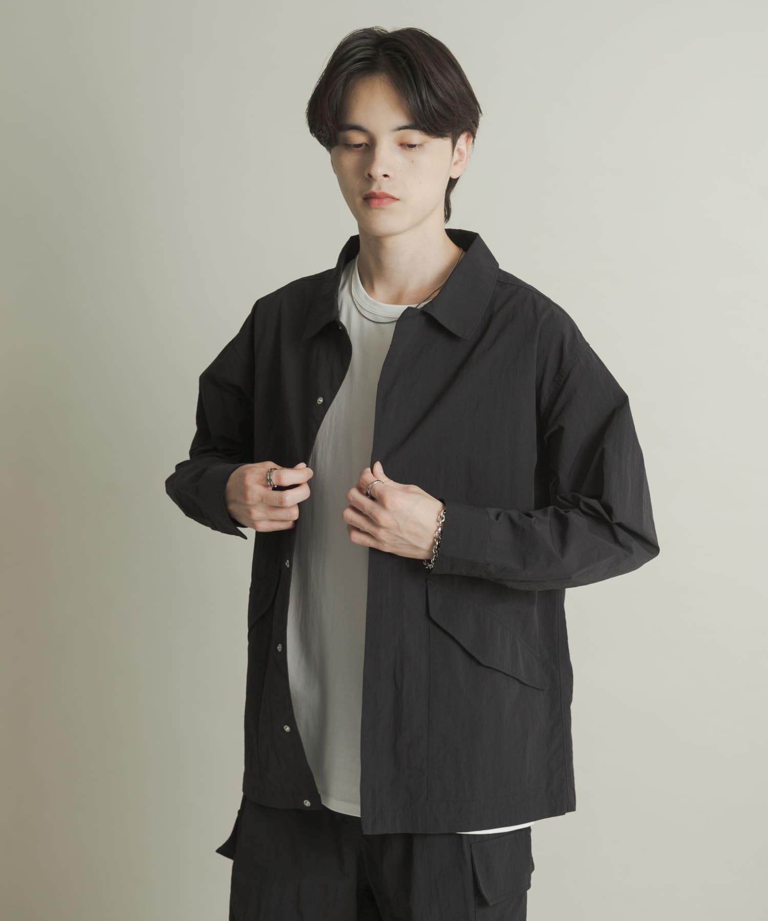 身長：173cm サイズ：L