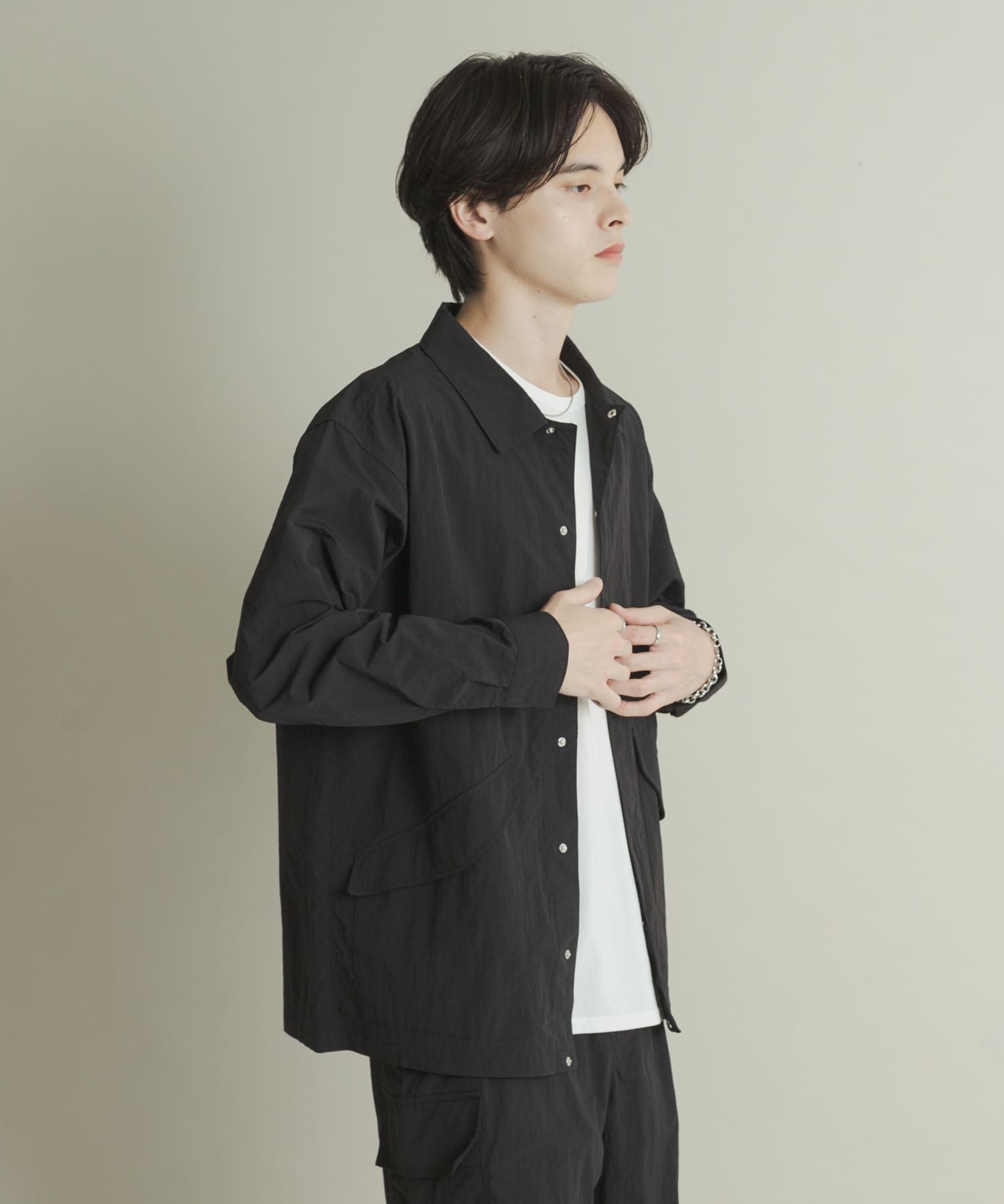 身長：173cm サイズ：L