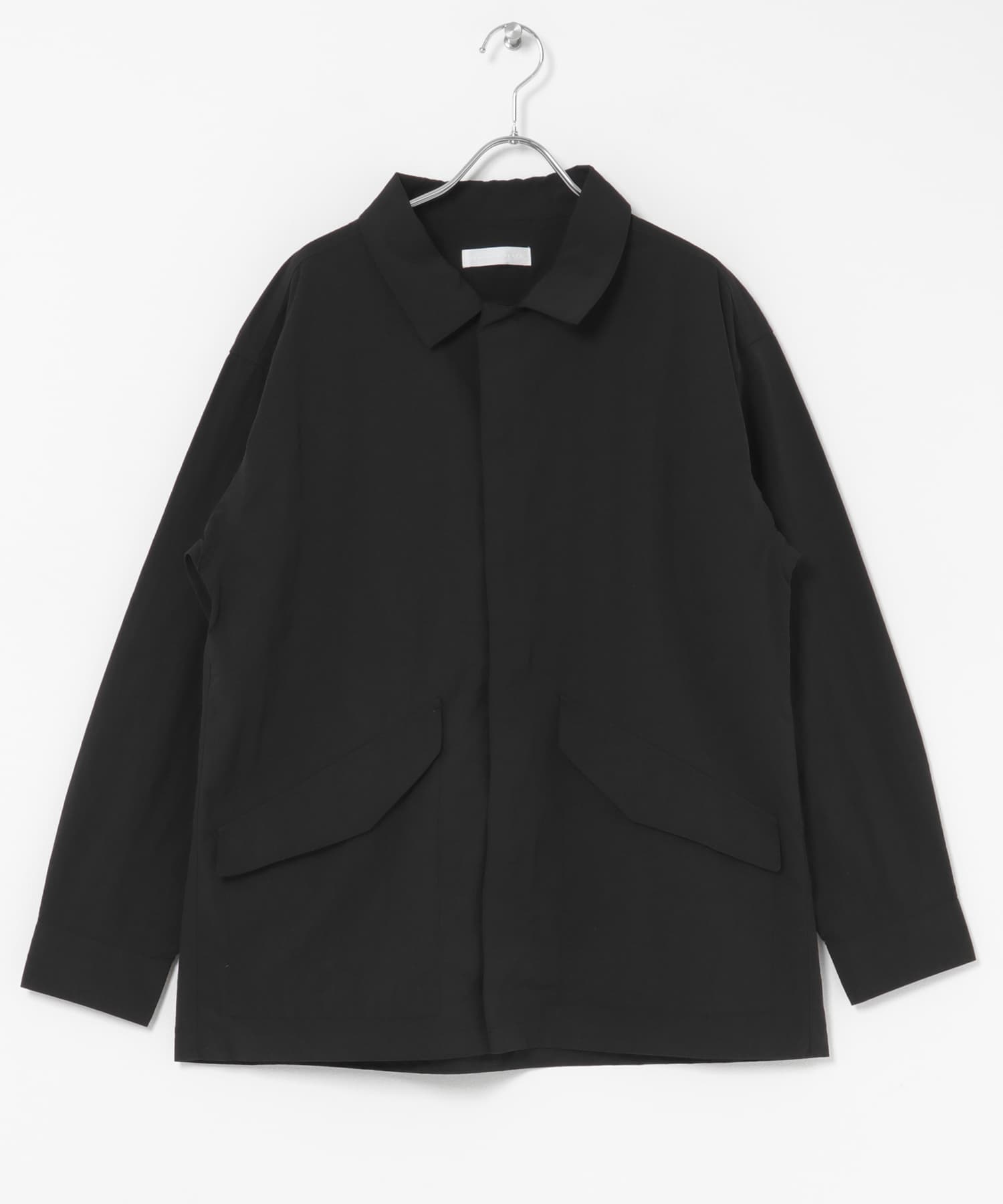 ユーティリティーロングスリーブシャツジャケット BLACK M