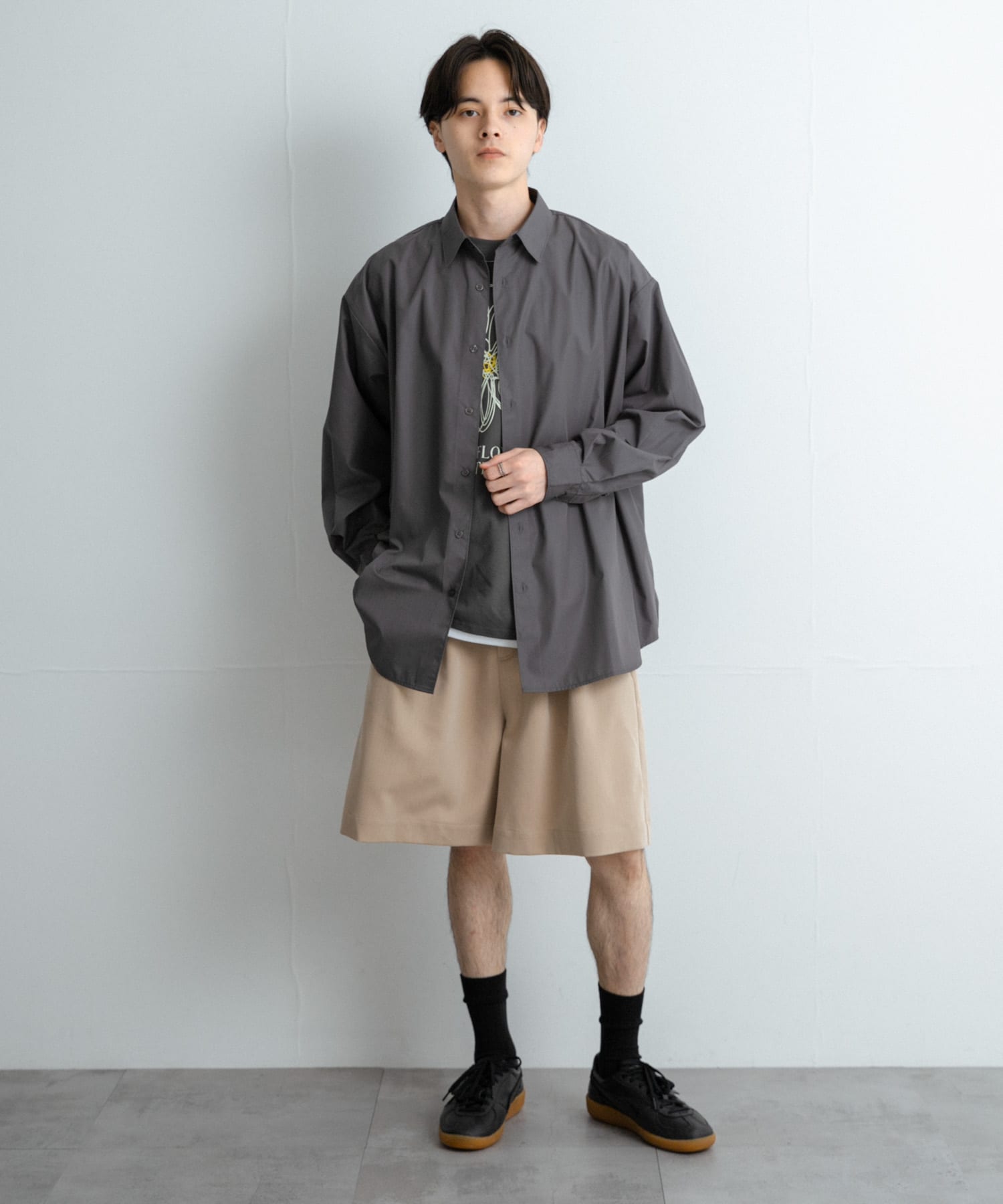 身長：173cm サイズ：L