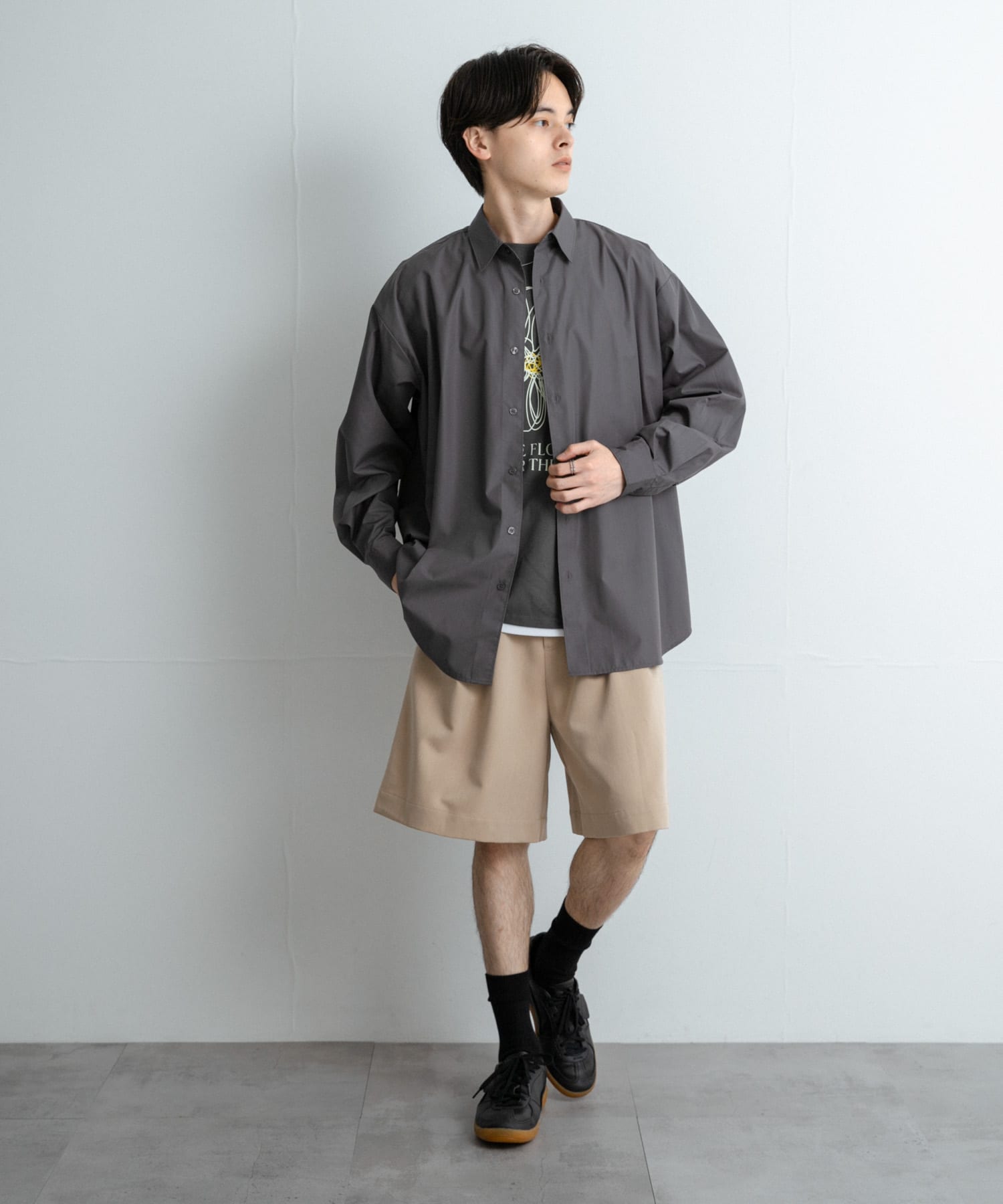 身長：173cm サイズ：L