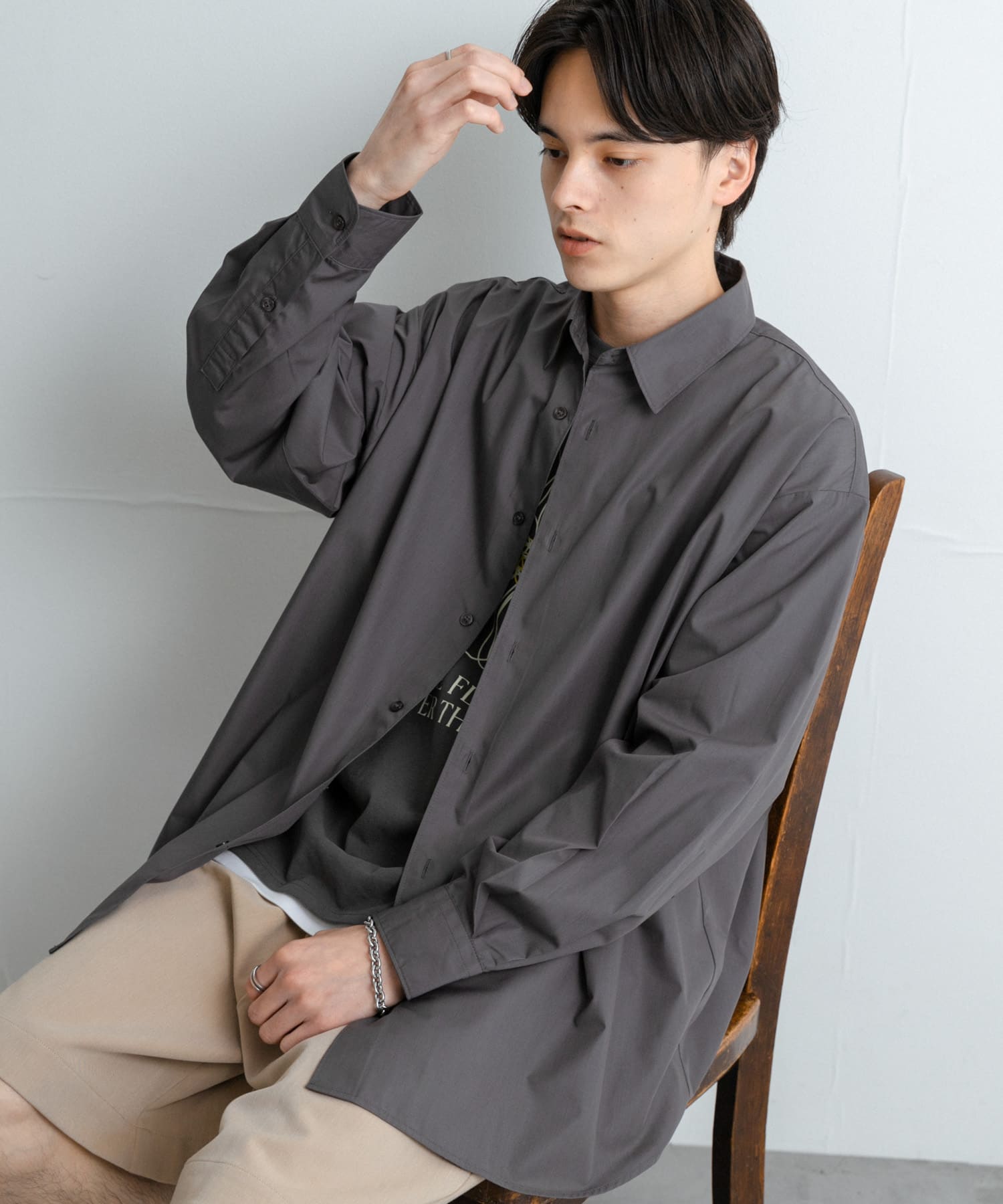 身長：173cm サイズ：L