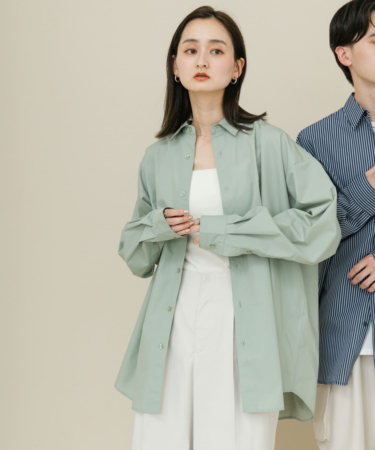 身長：169cm サイズ：L