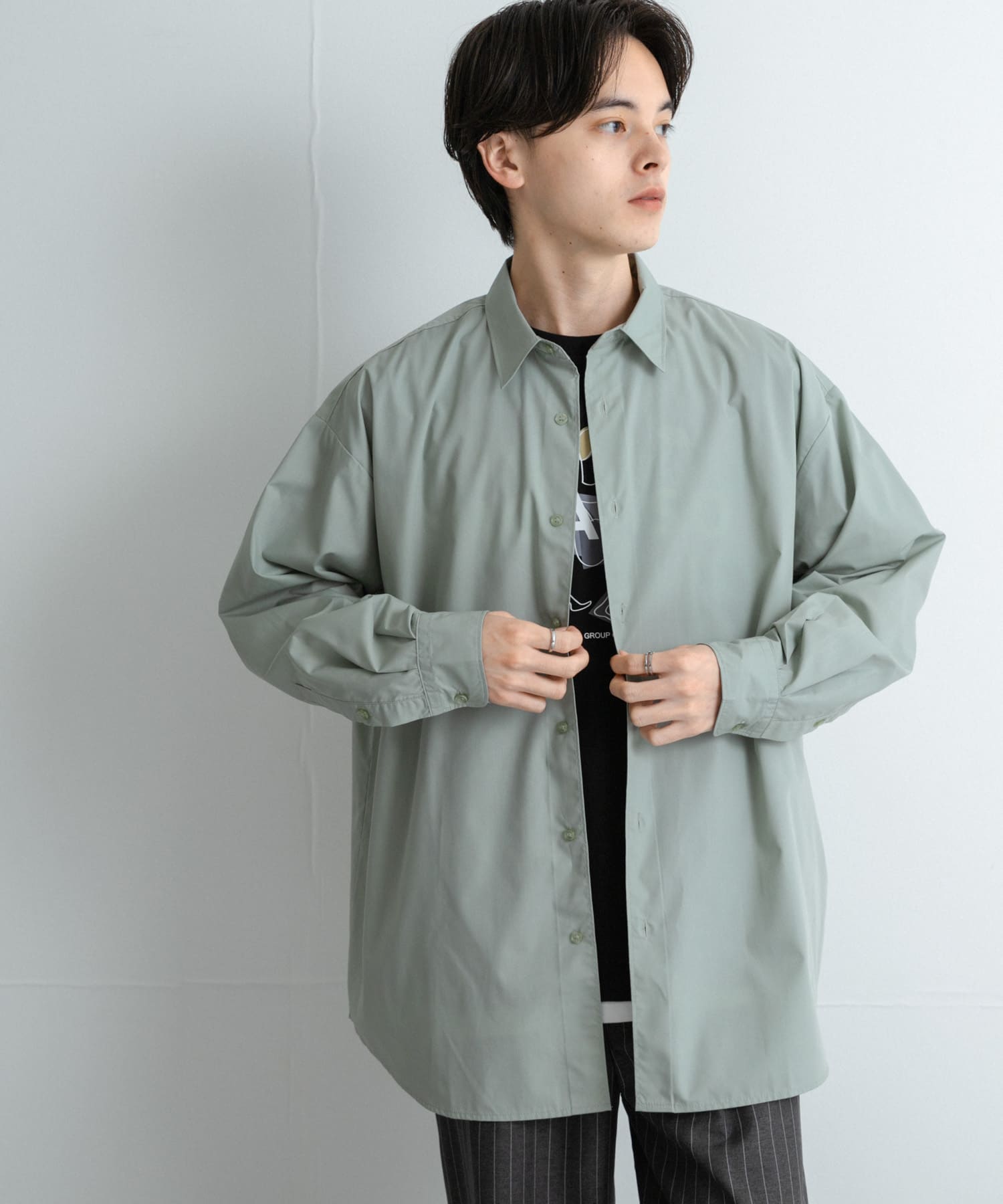 身長：173cm サイズ：L