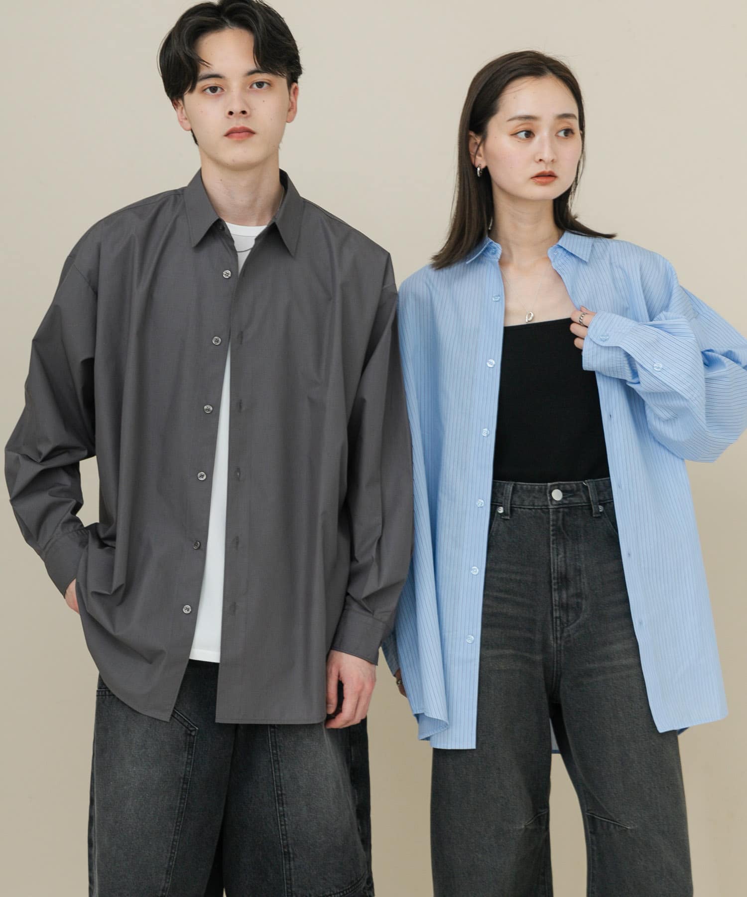 身長：173cm サイズ：L, 身長：169cm サイズ：L